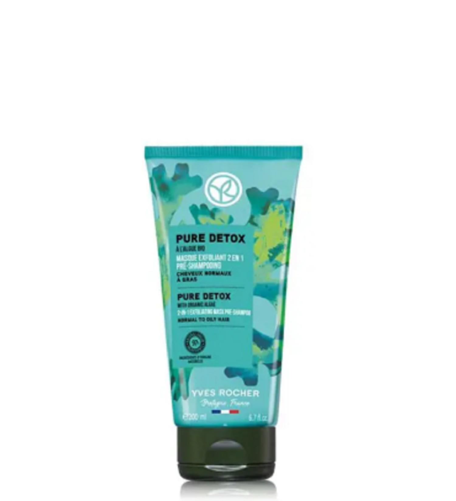 Yves Rocher Oily Hair / Pure Detox - Purifying 2in1 Peeling and Mask - Buy Online on GoSupps.com