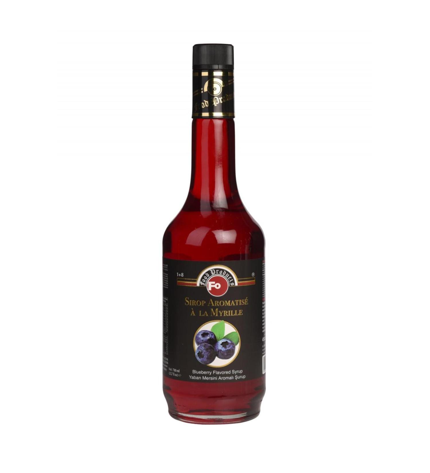 FO Blueberry Flavored Cocktail Syrup 700ml