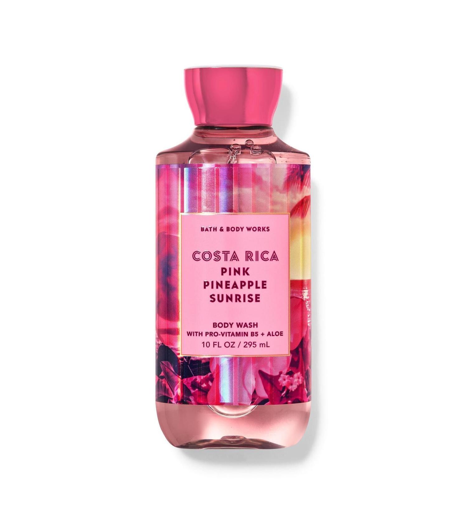 Bath & Body Works Costa Rica Pink Pineapple Sunrise Du Jeli 295 ml