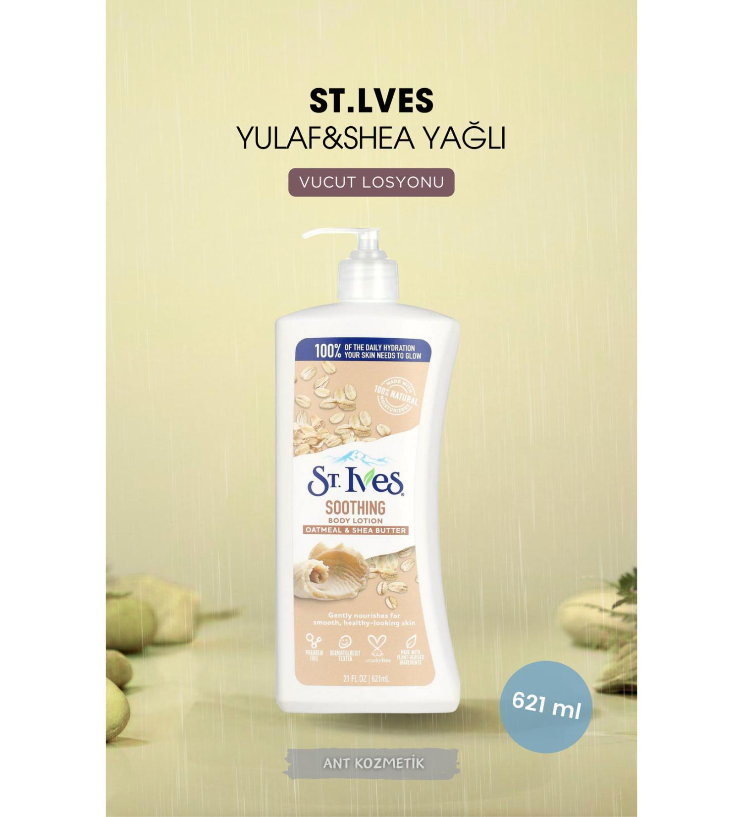 St. Ives St.lves Soothing Body Lotion Oatmeal & Shea Butter - Buy Online on GoSupps.com