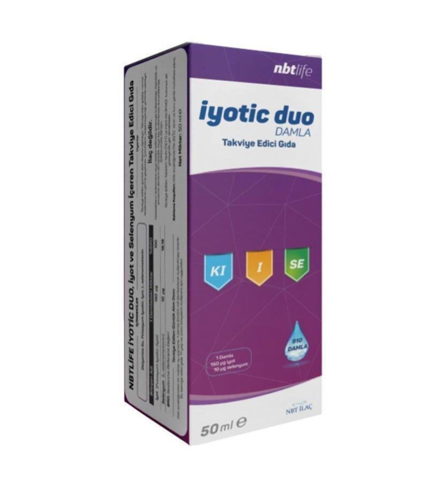 Nbt la Nbt Life Iotic Duo Drops 50ml