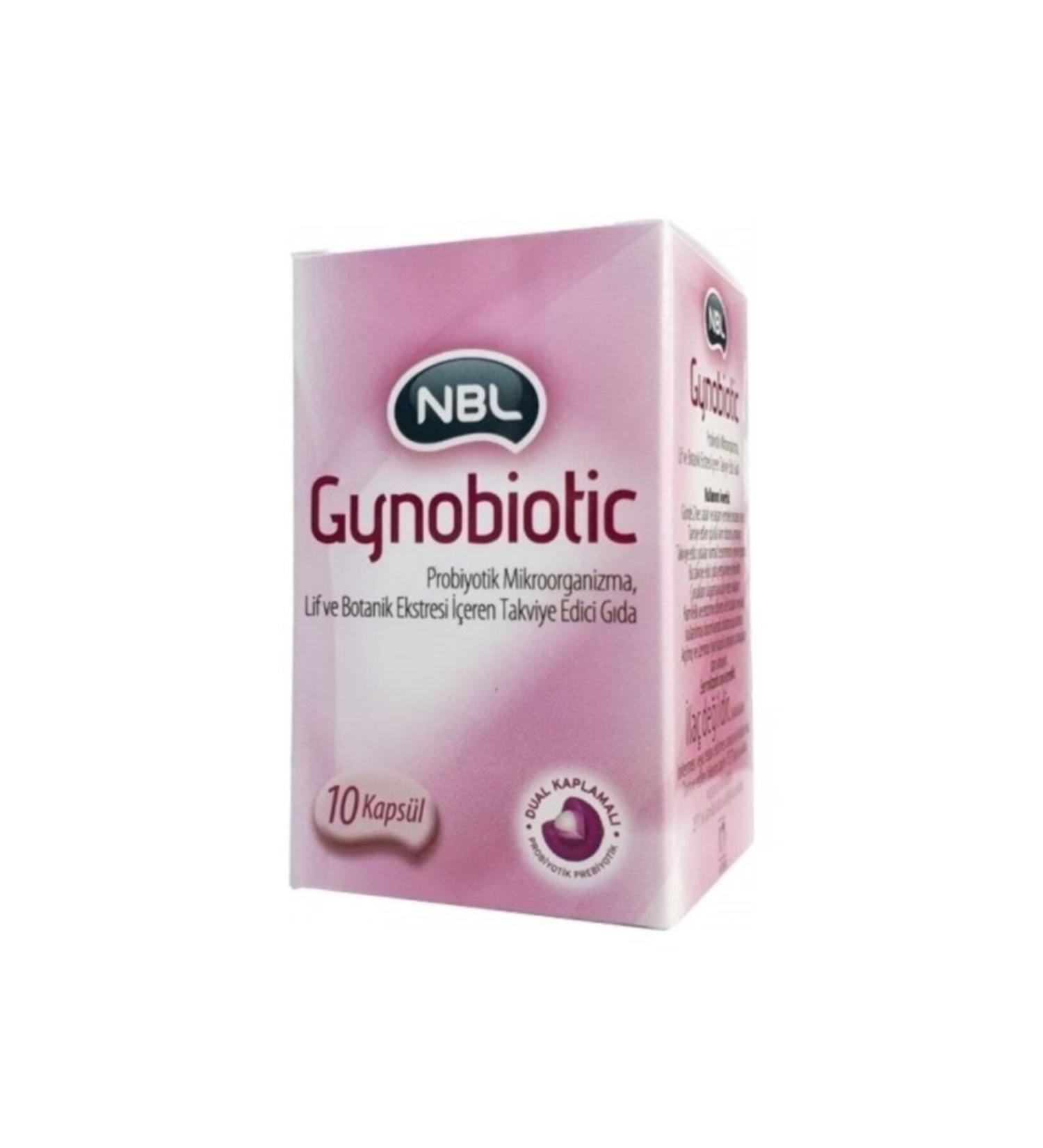 NBL Gynobiotic Food Supplement 10 Capsules