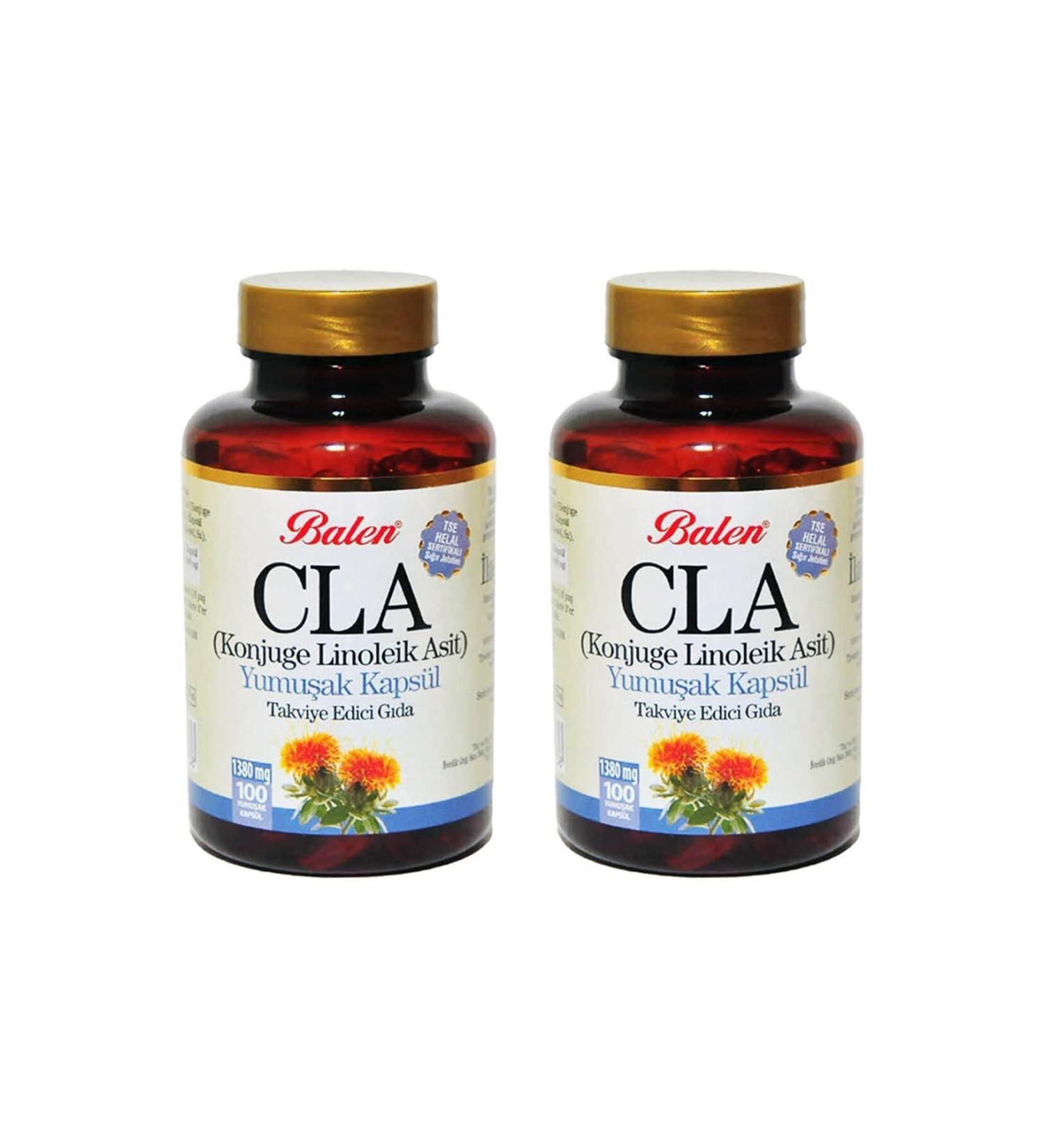 Balen Cla (ASPHERE OIL) Softgel 1380 Mg 100 Capsules 2 Pieces