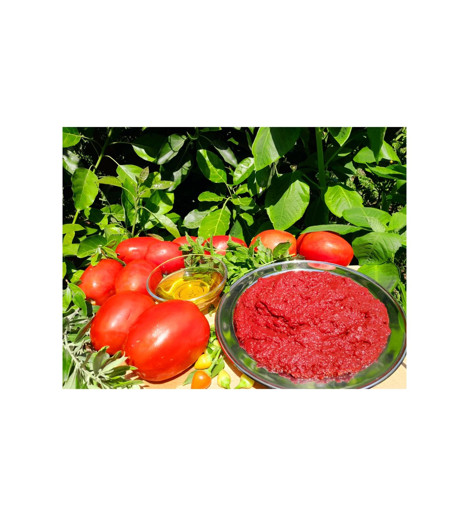 snmg da Tomato Paste Handmade Sun Dried Thick Consistency 700 grams New Season 0 Natural.