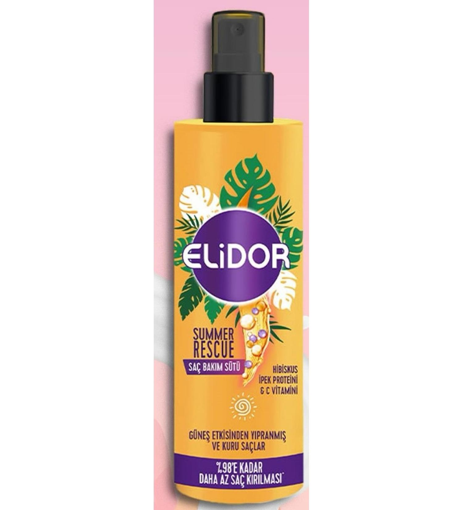 Elidor Summer Rescue Hair Care Milk