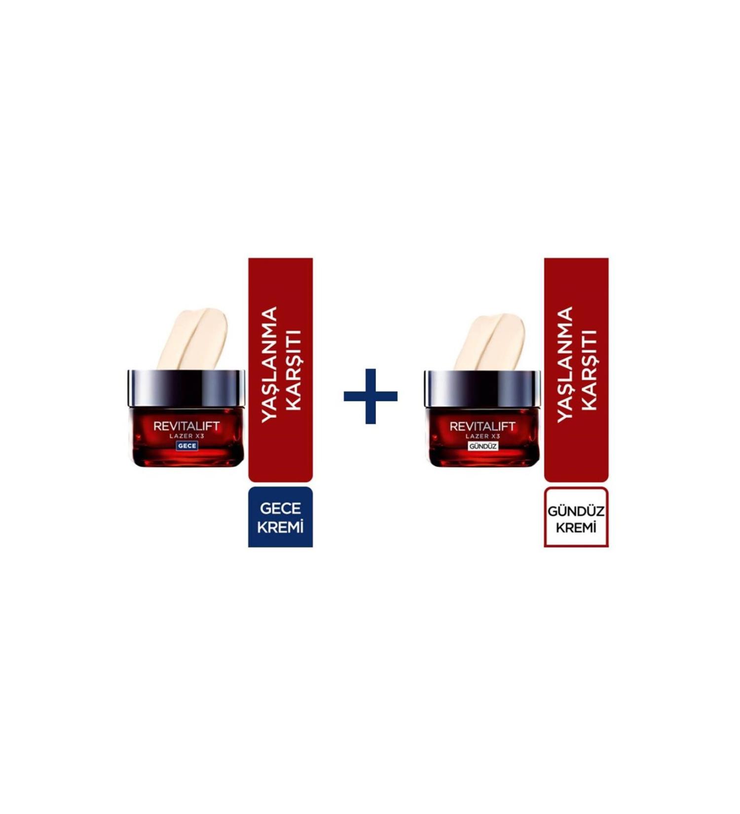 L'Oreal Paris Loreal Paris Revitalift Laser X3 Intensive Anti-Aging Night + Day Care Cream