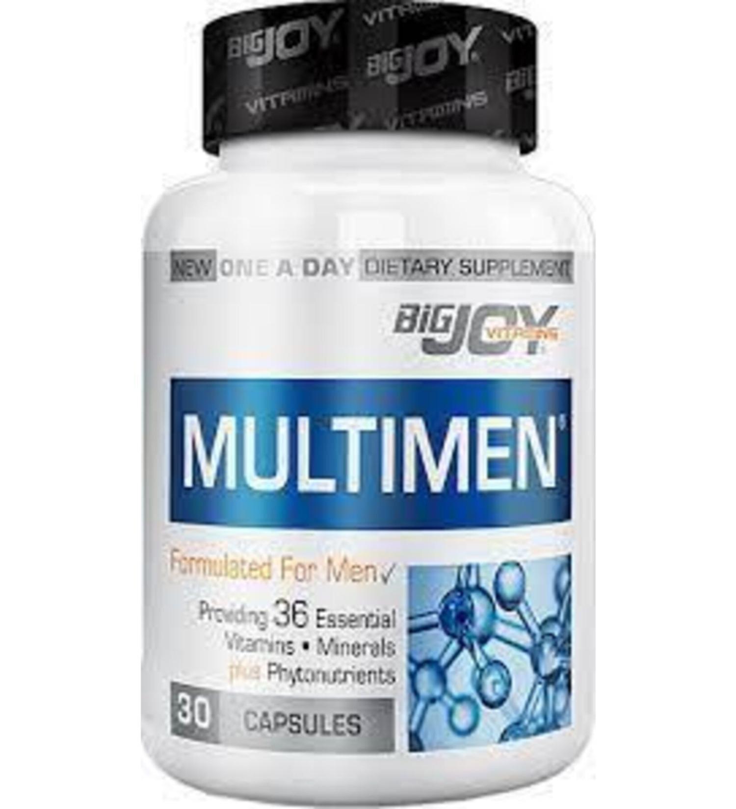 Bigjoy Vitamins Multimen Multivitamin 30 Capsules
