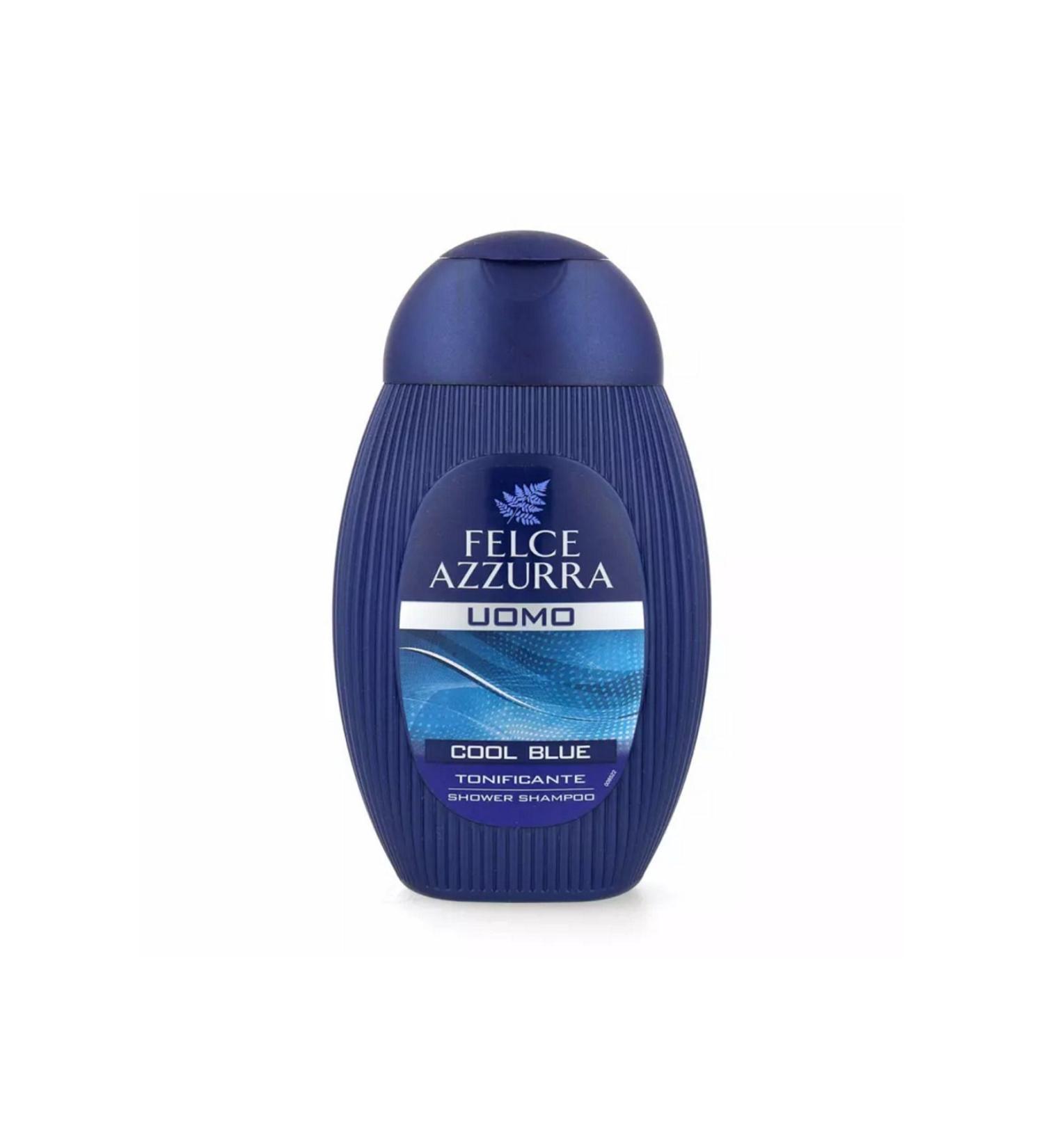 Felce Azzura Uomo Cool Blue-Men's Shampoo and Shower Gel 250 ml