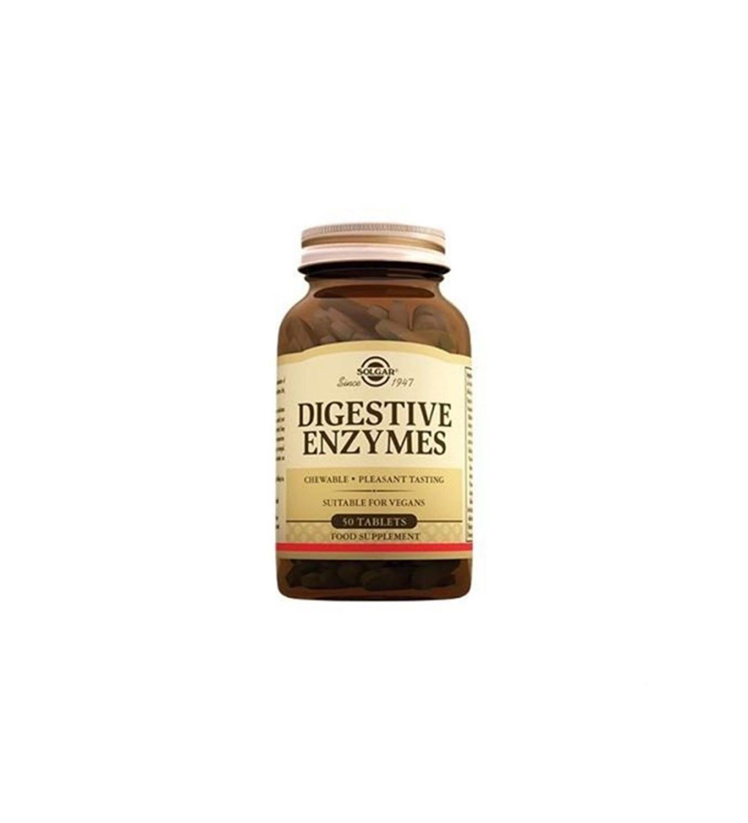 Solgar Digestive Enzymes 50 Tablets