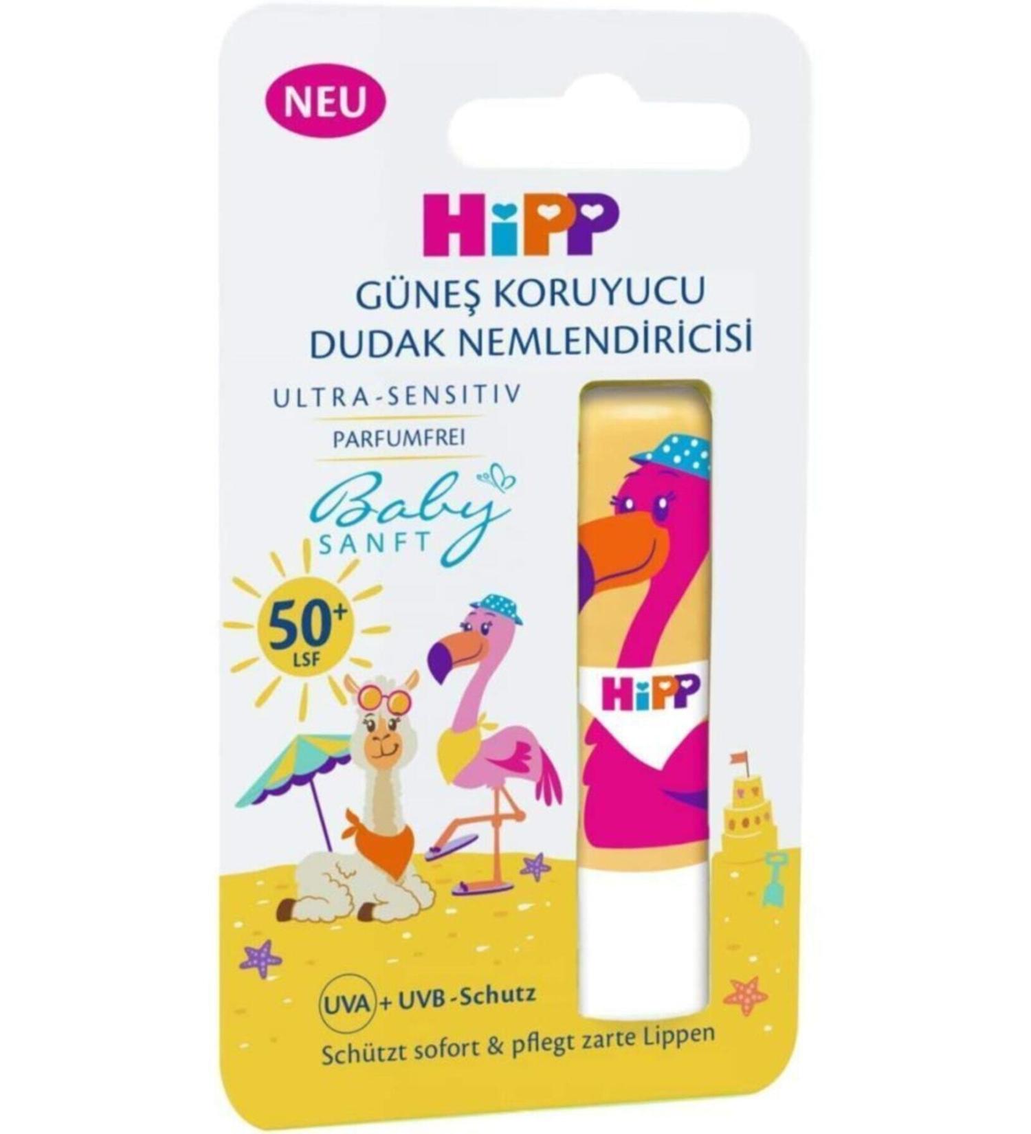 Hipp Sunscreen Lip Moisturizer 50+ Spf