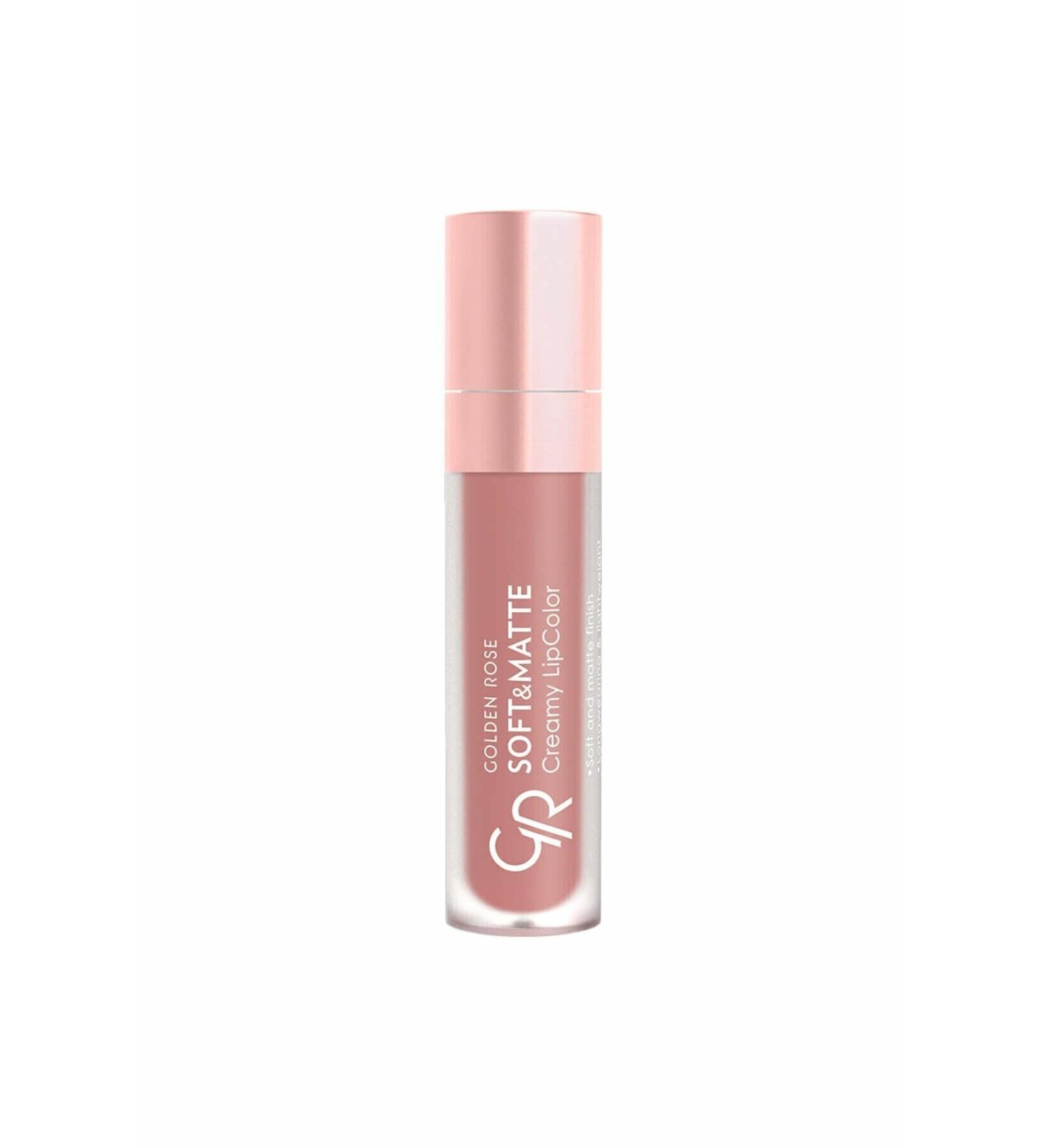Golden Rose Soft & Matte Lipstick - Soft & Matte Creamy Lipcolor 102