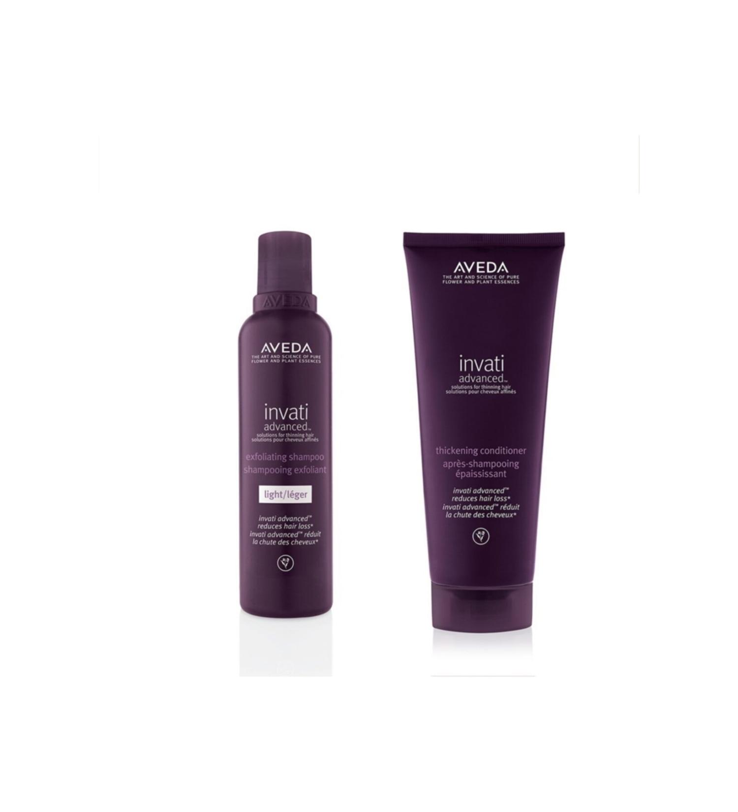 Aveda Invati 2 Pack Deal Set Shampoo Care Conditioner