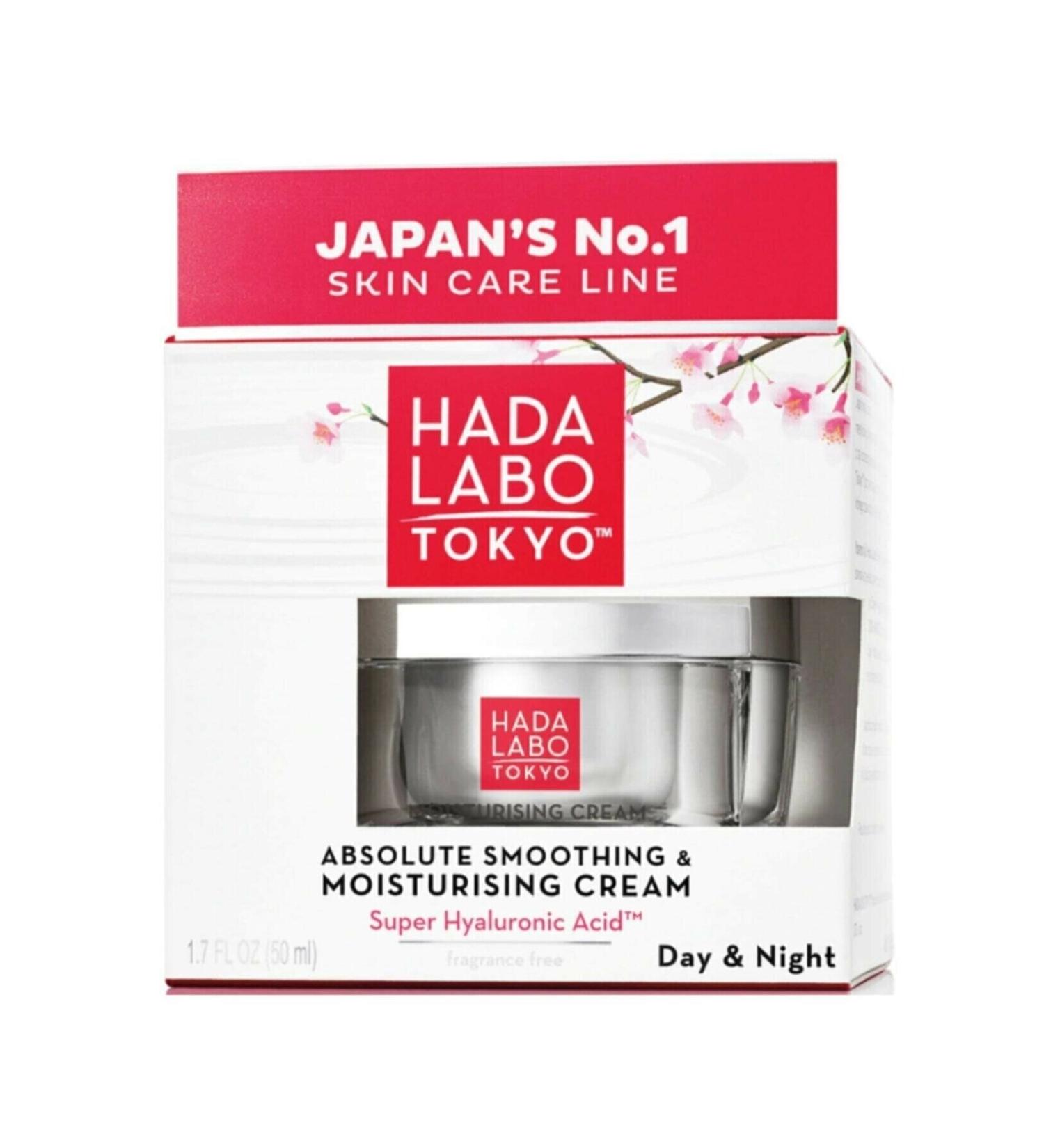 Hada Labo Tokyo Smoothing and Moisturizing Day & Night Cream 50 Ml.