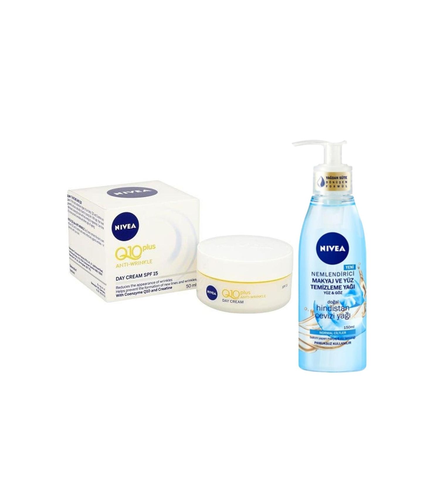 NIVEA Q10 Anti-Wrinkle Day Care Cream 50 ml 4005900324382 Set of 2