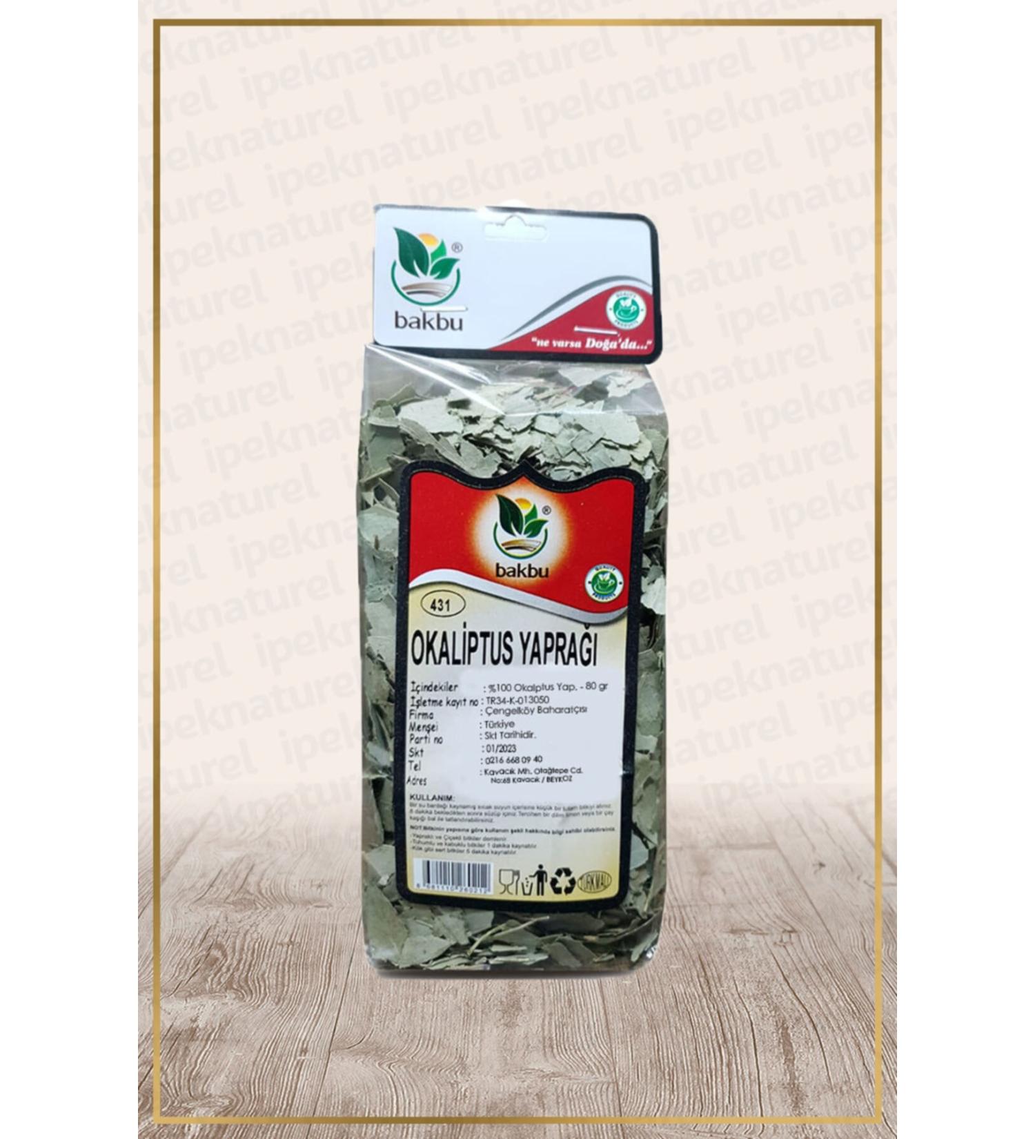 Bakbu Ipek Natural Eucalyptus Leaf