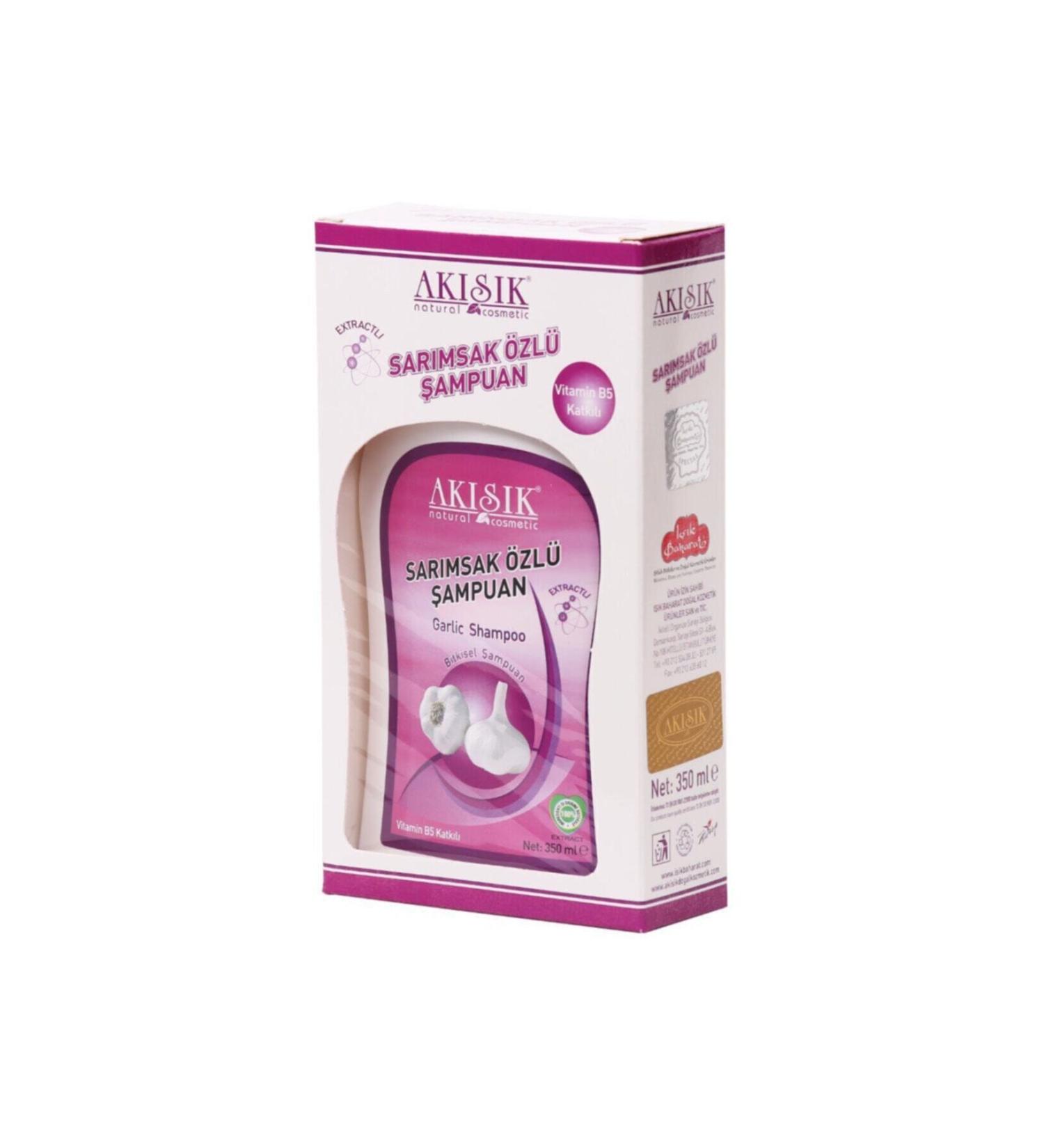 Liquid Garlic Essence Shampoo with Vitamin B5 Additive 350 ml