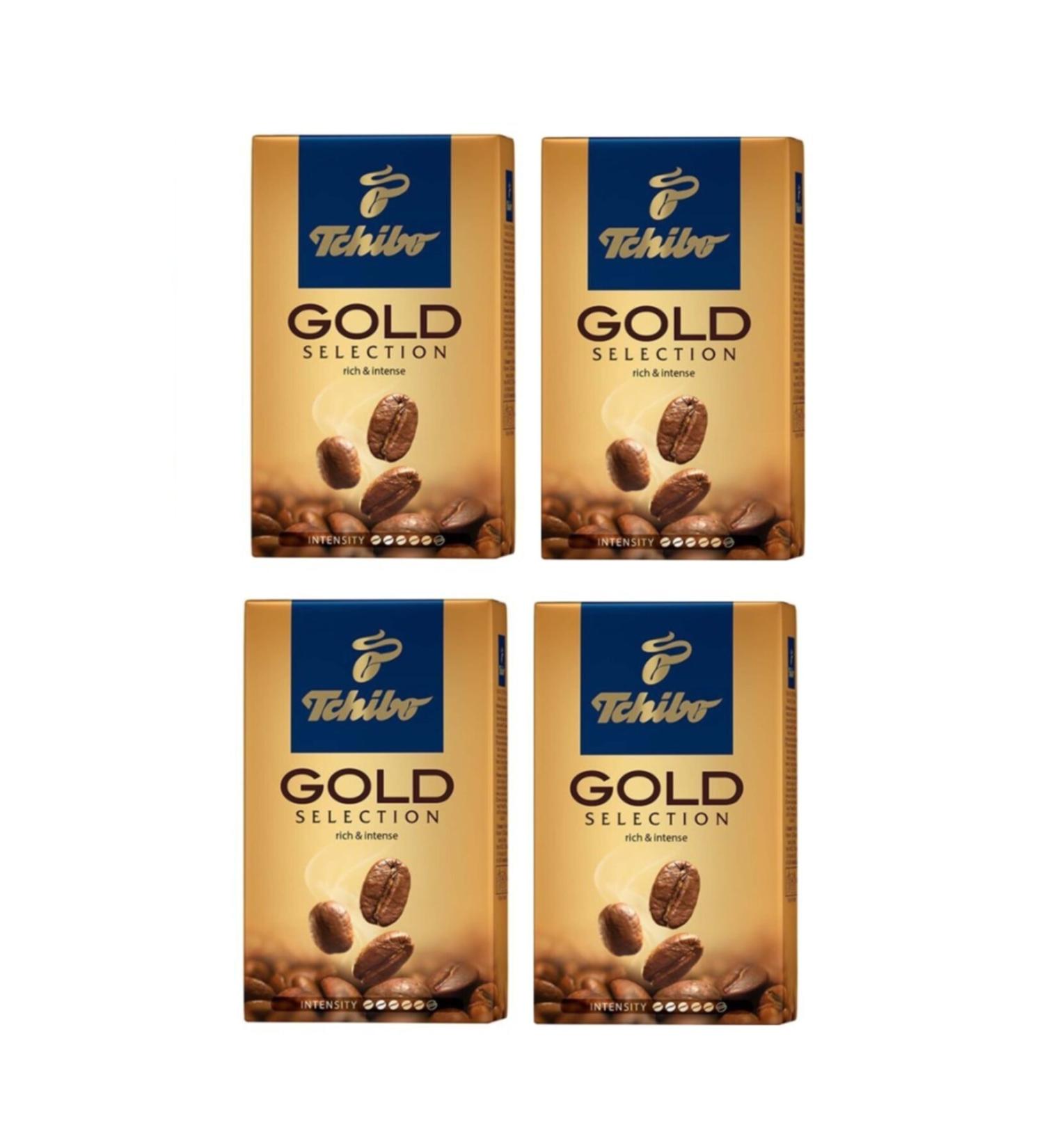 Tchibo Gold Selection Ground Filter Coffee 4 X 250 gr