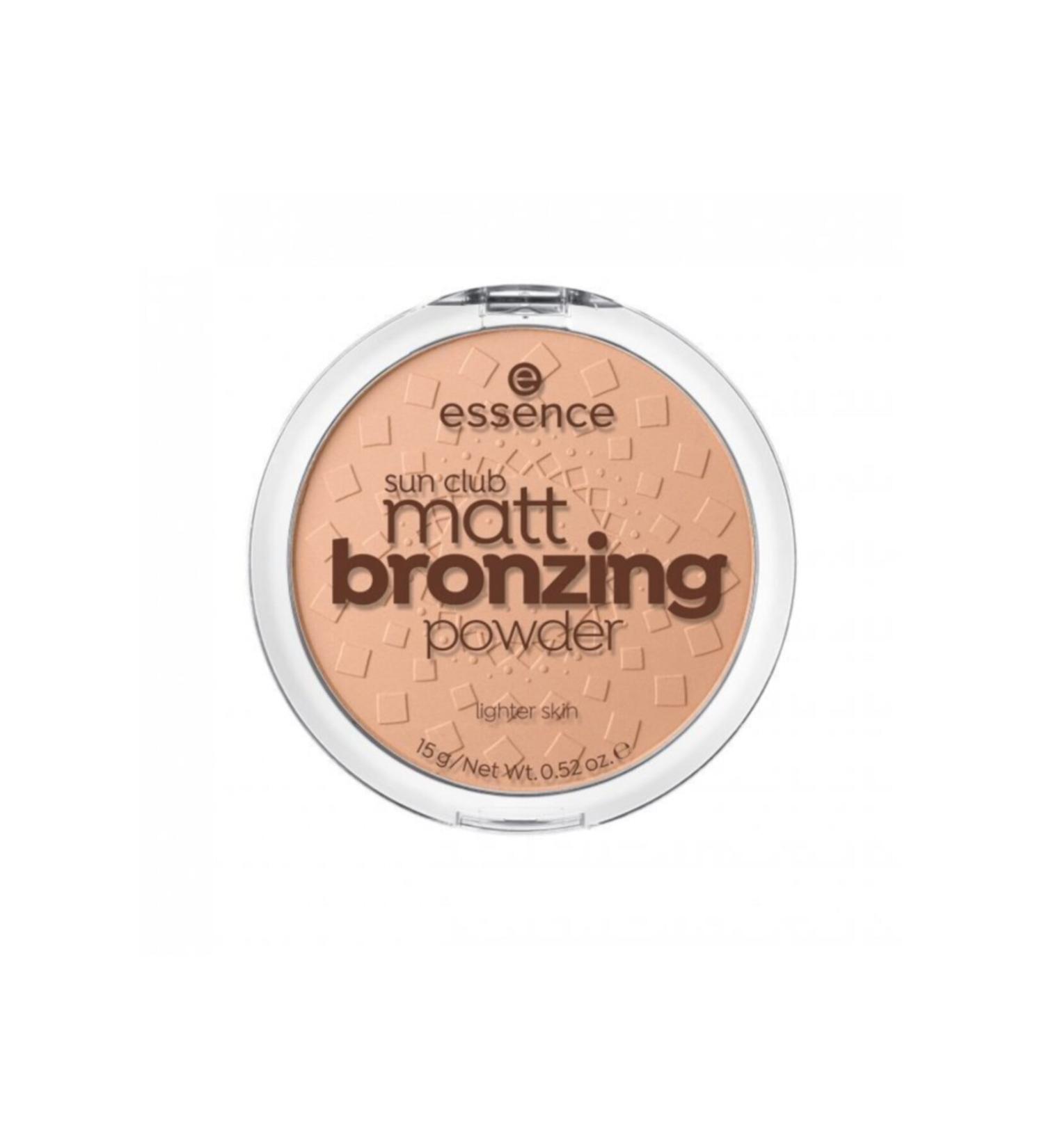 Essence Sun Club Matt Bronzing Powder 01 Lighter Skin