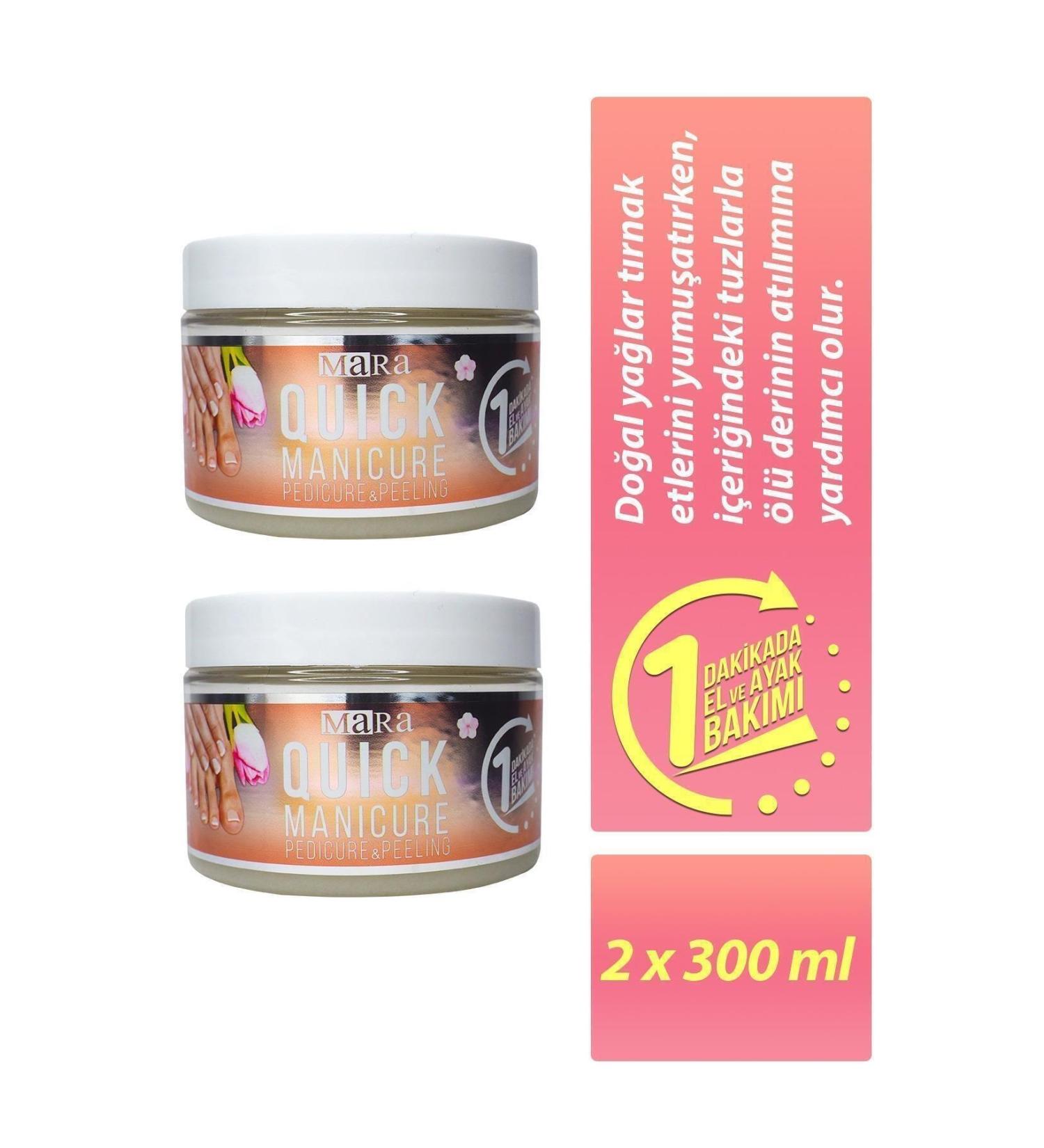 Mara 2 X Easy Manicure Pedicure Peeling 300 Gr - Buy Online on GoSupps.com