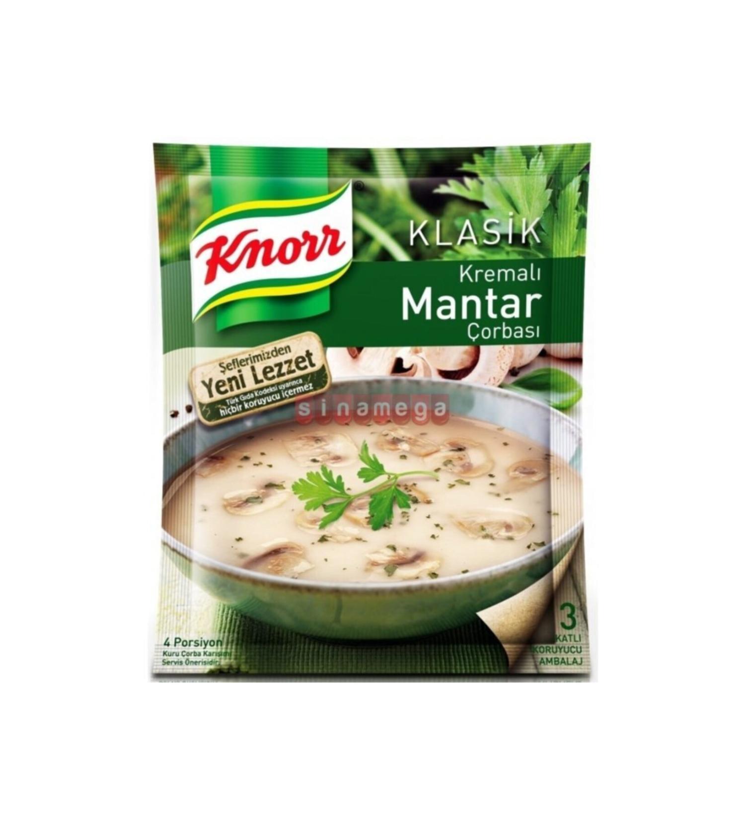 Knorr Soup Cream of Mushroom Soup - Pack of 12
