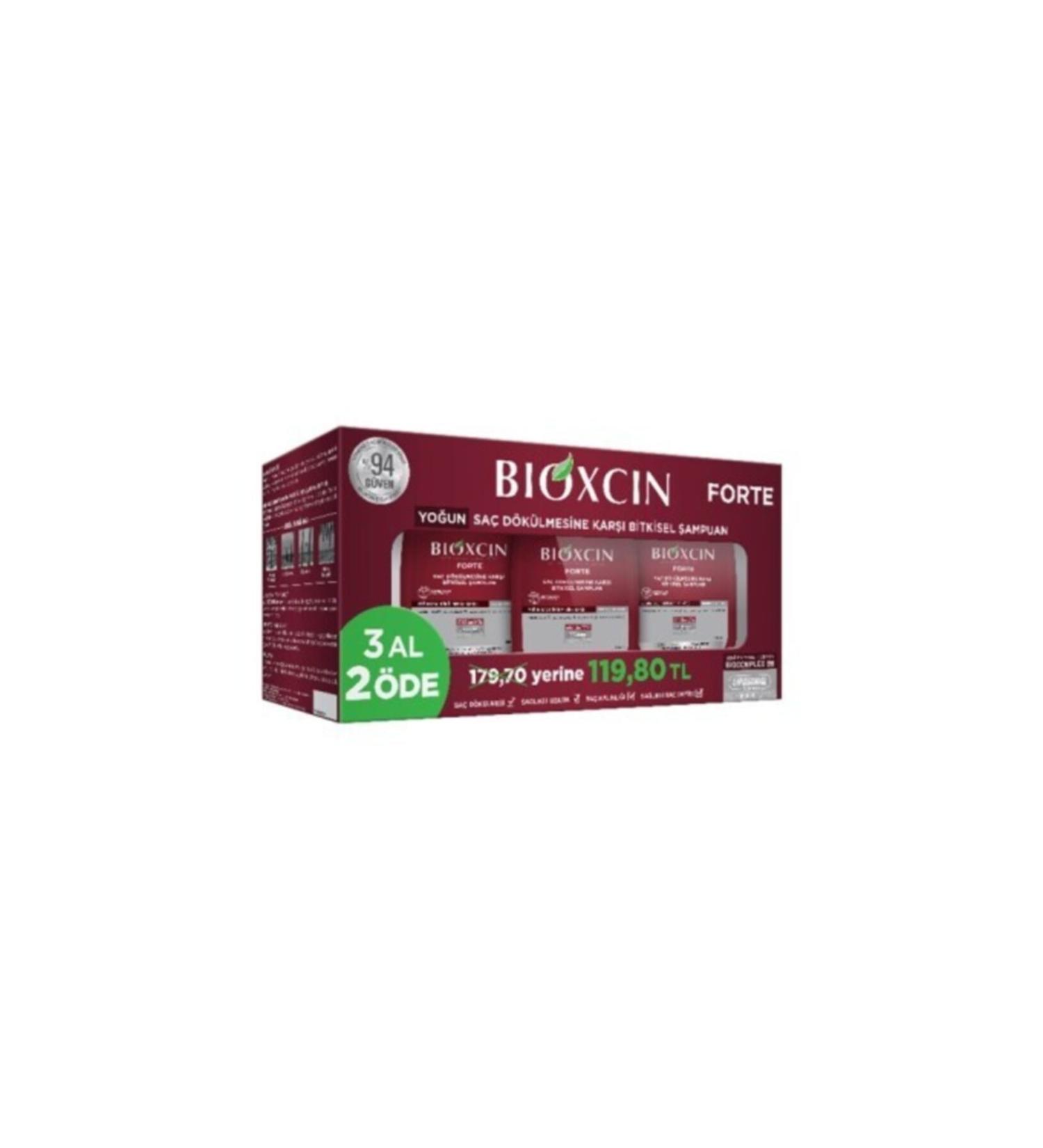 Bioxcin Forte Buy 3 Pay 2 Anti Hair Loss Care Shampoo 300 ml