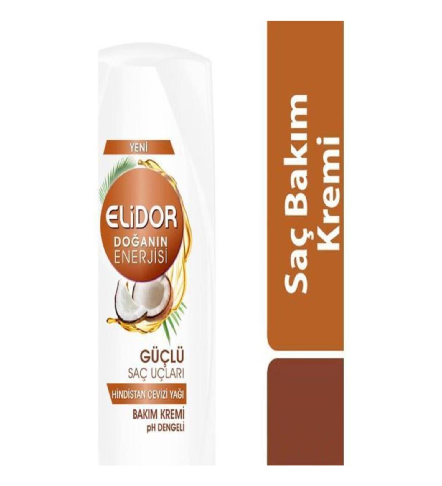 Elidor Nature's Energy Series - Strong Hair Ends Coconut Shampoo 350 ml