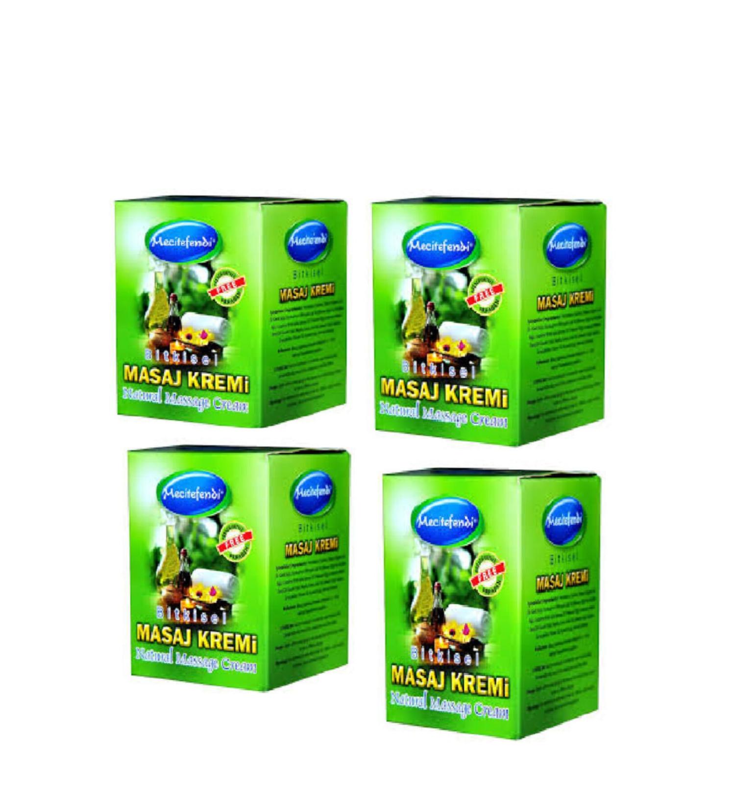 Mecit Efendi Massage Cream 175 Ml 4 Piece Set