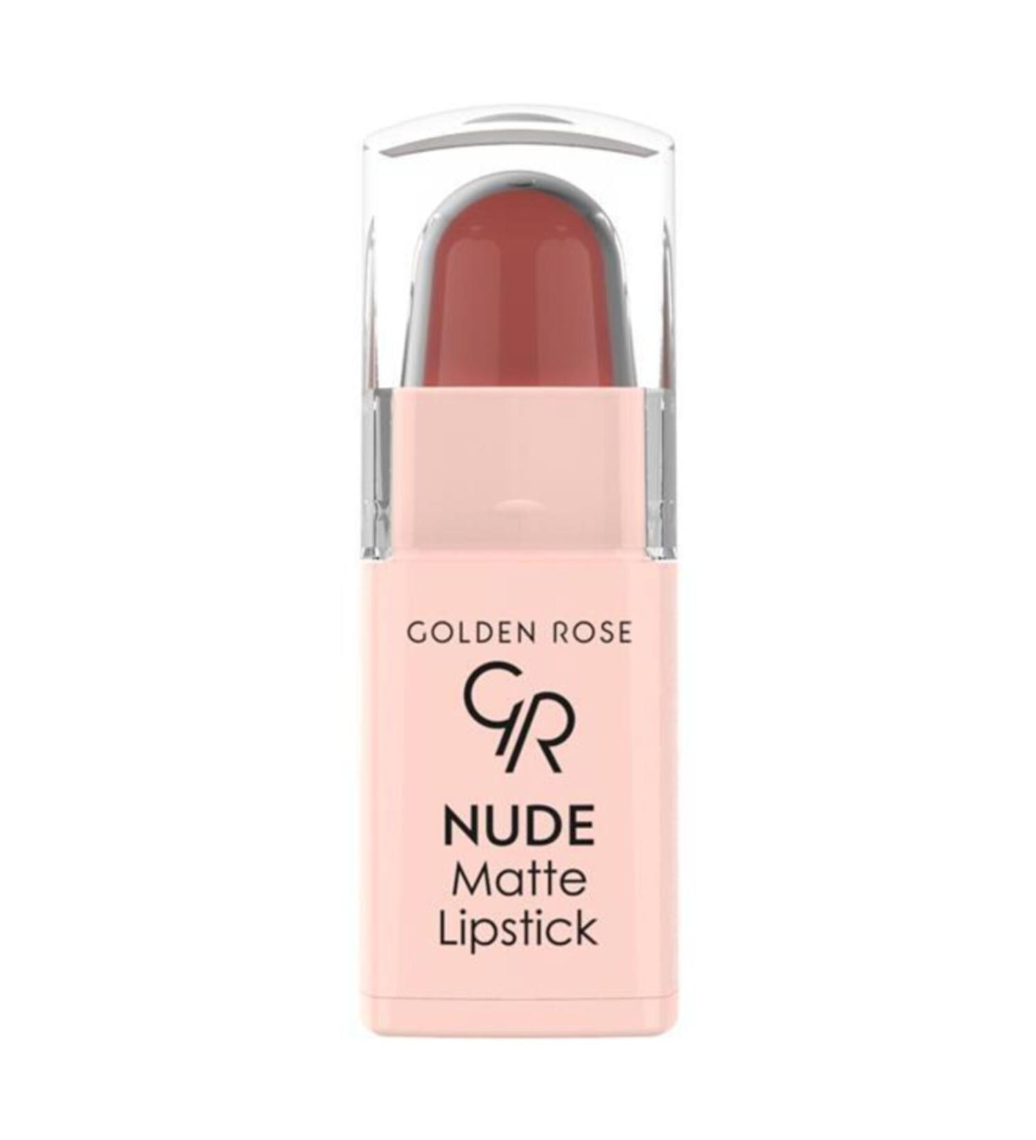 Golden Rose Nude Matte Lipstick Mini - No 04