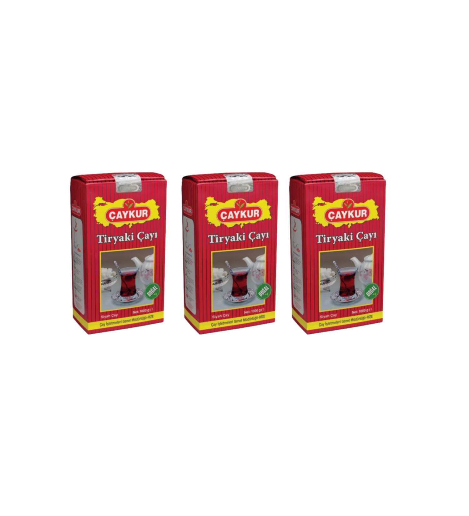 aykur Tiryaki Tea 1000 Gr 3 Pieces