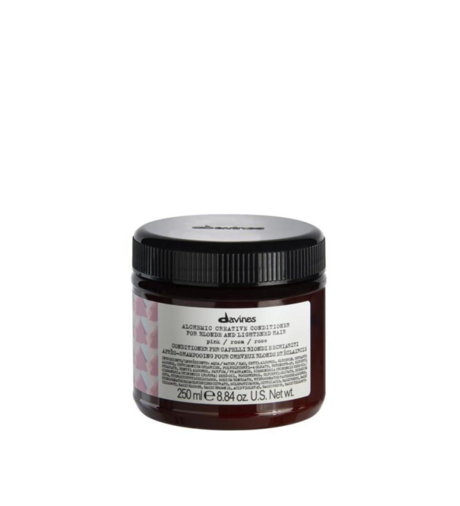 Davines Alchemic Pink Conditioner - Pink Pigmented Hair Conditioner 250 ml