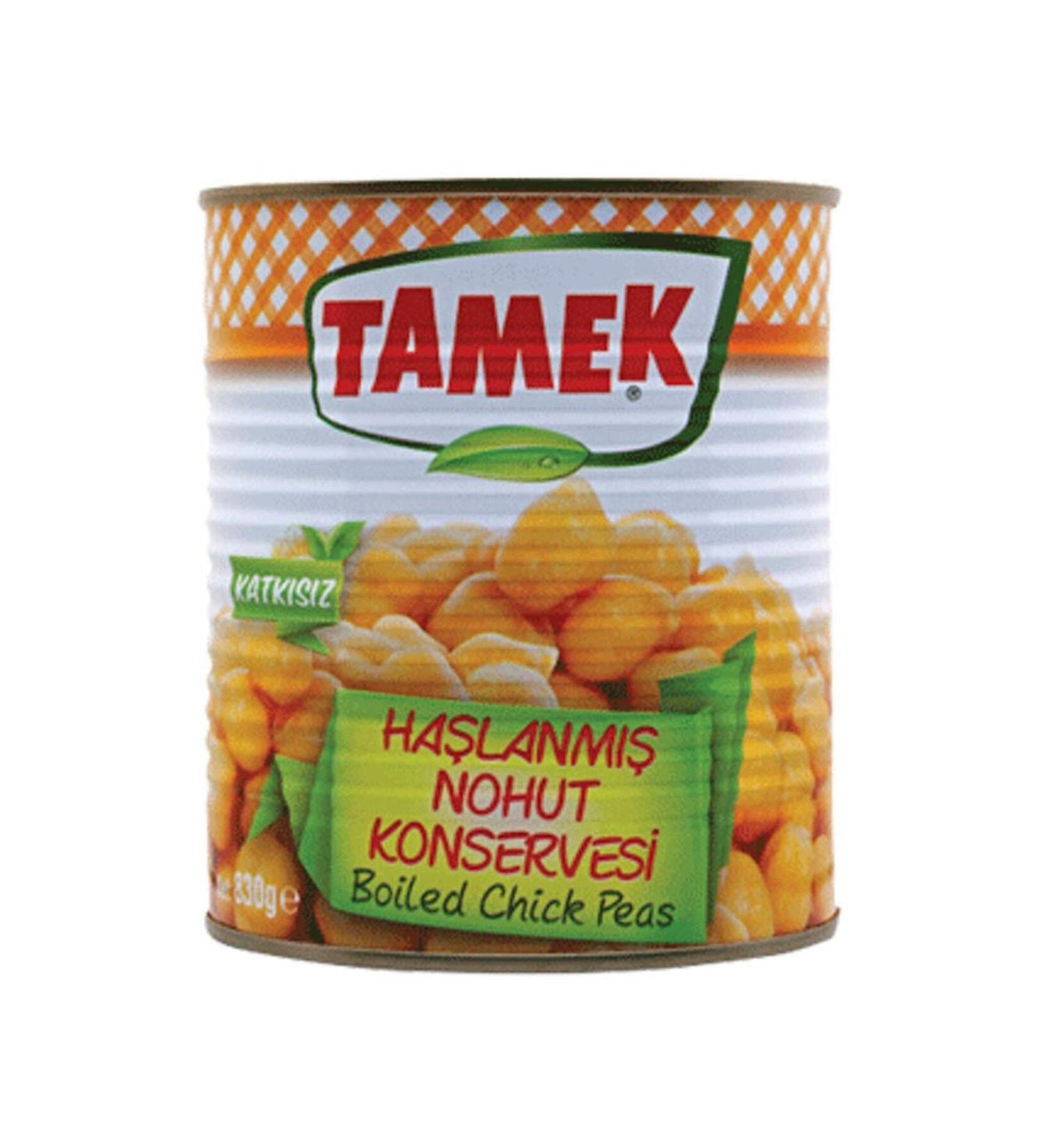 TAMEK Canned Boiled Chickpeas 830 gr