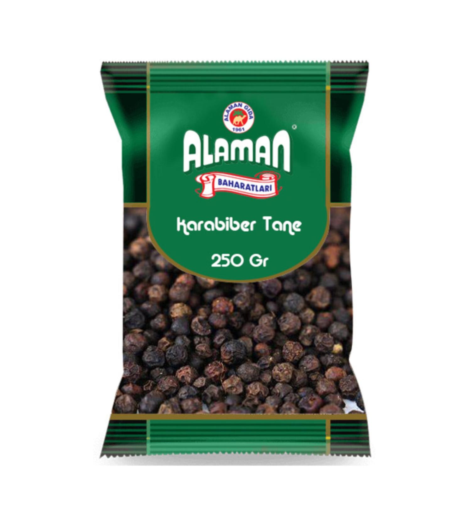 German Spices Black Pepper Grain 250 Gr