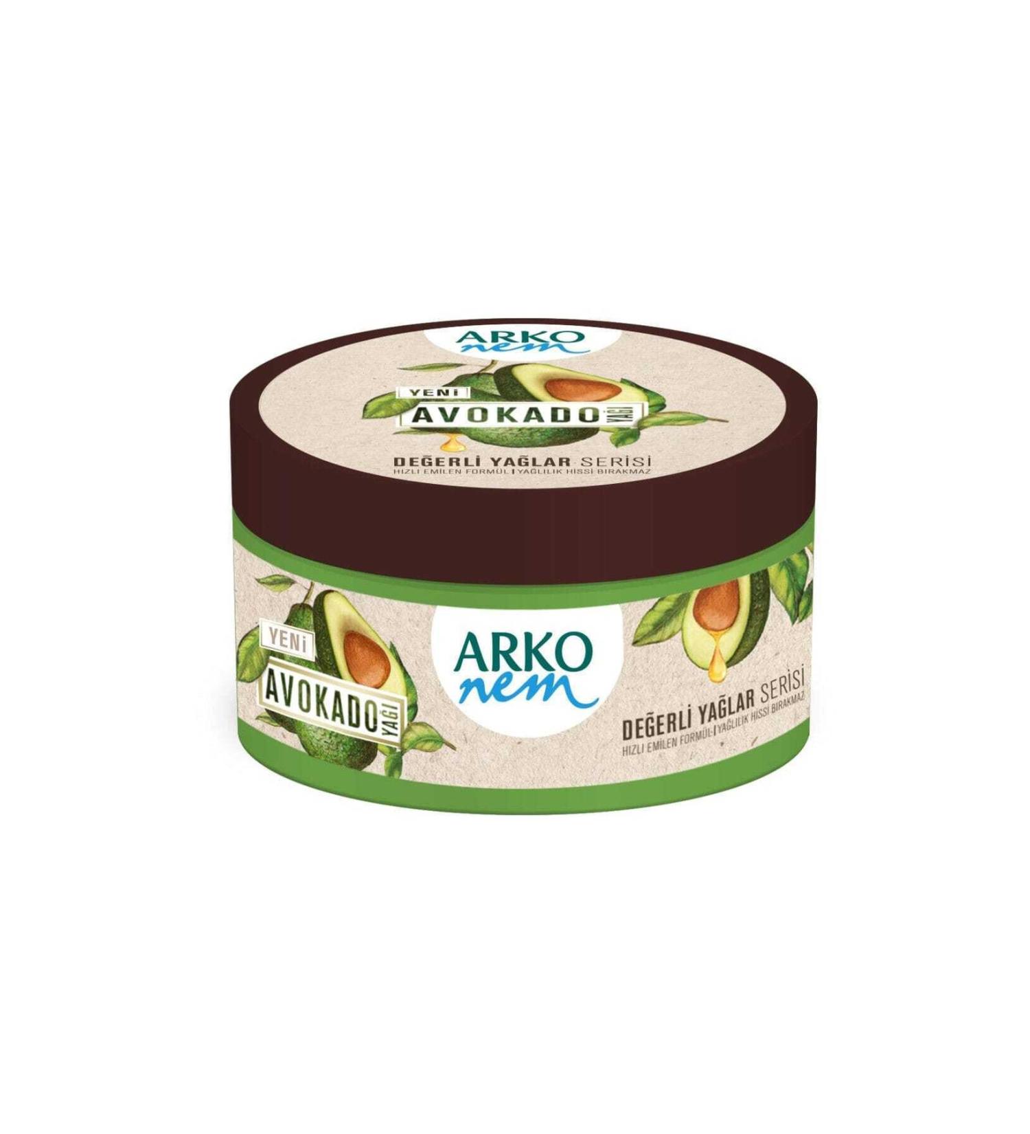 Arko Nem Cream Precious Oils Avocado 250ml