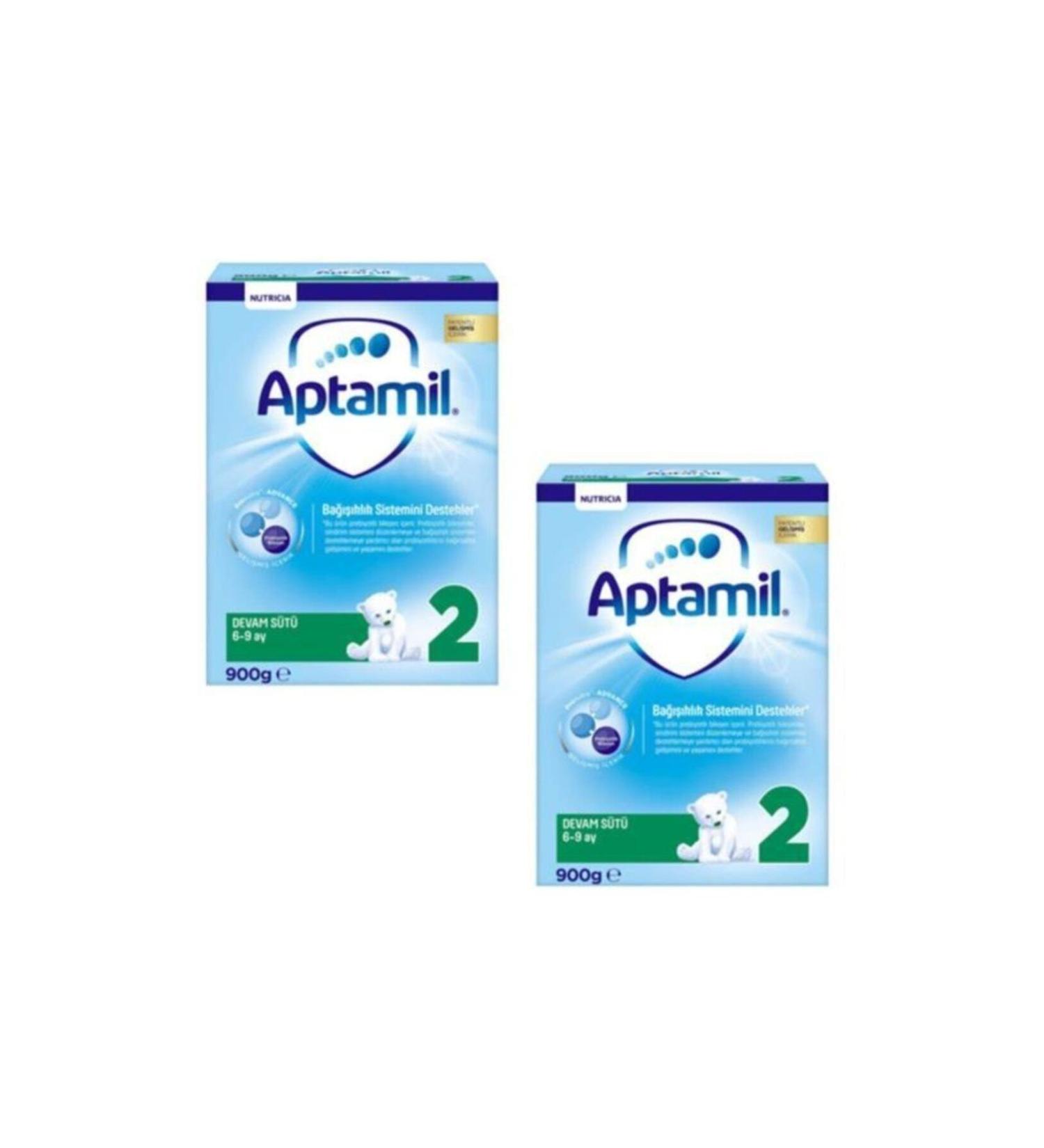 Aptamil Follow-On Milk Number 2 900 Gr X 2 Pieces