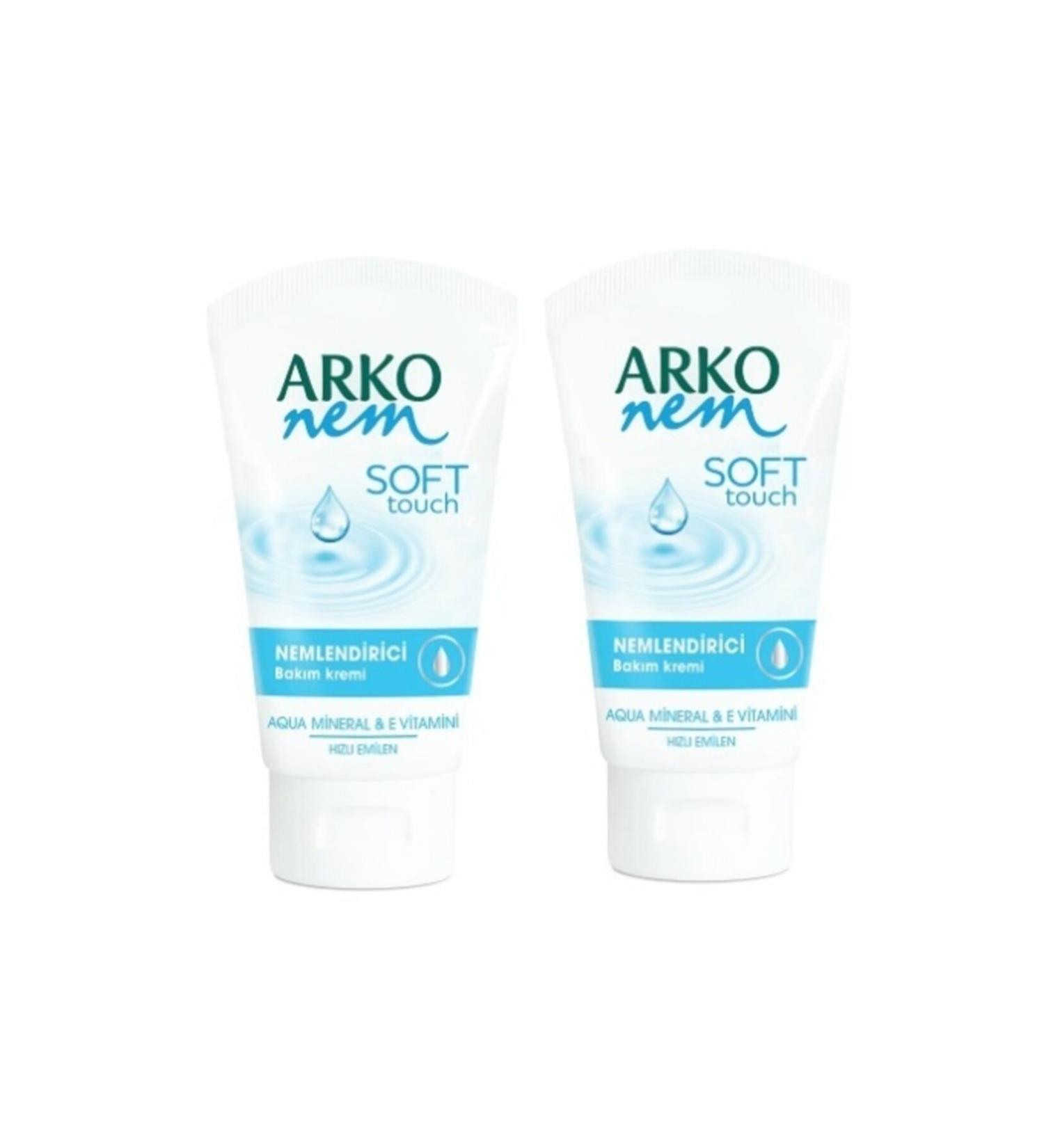 Arko Soft Touch Cream Tube 75 Ml X 2 Pieces