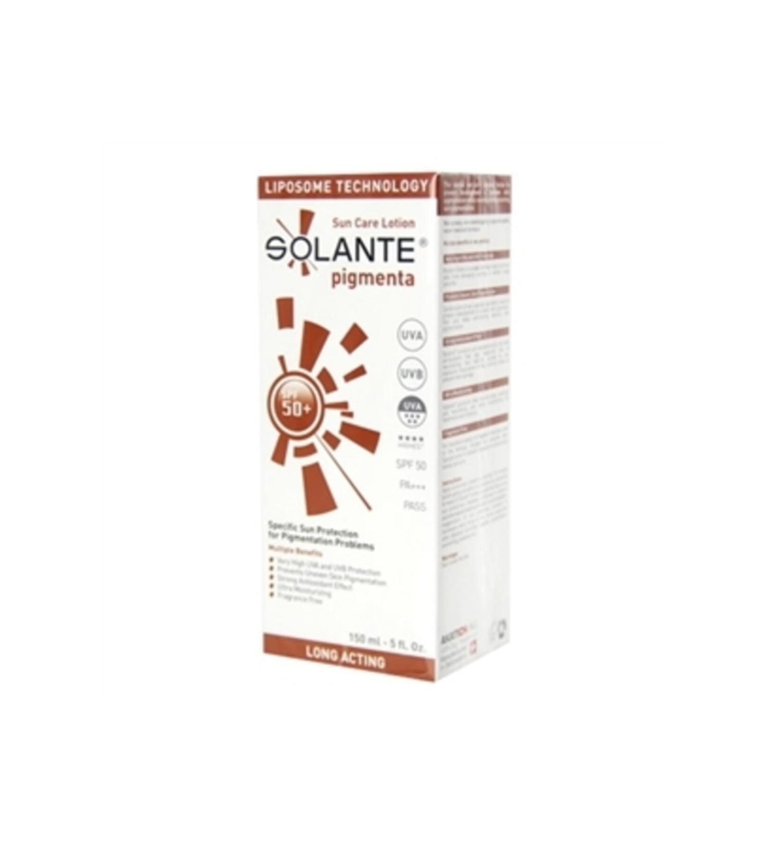 Solante Pigmenta 50+ Sun Care Lotion 150 Ml