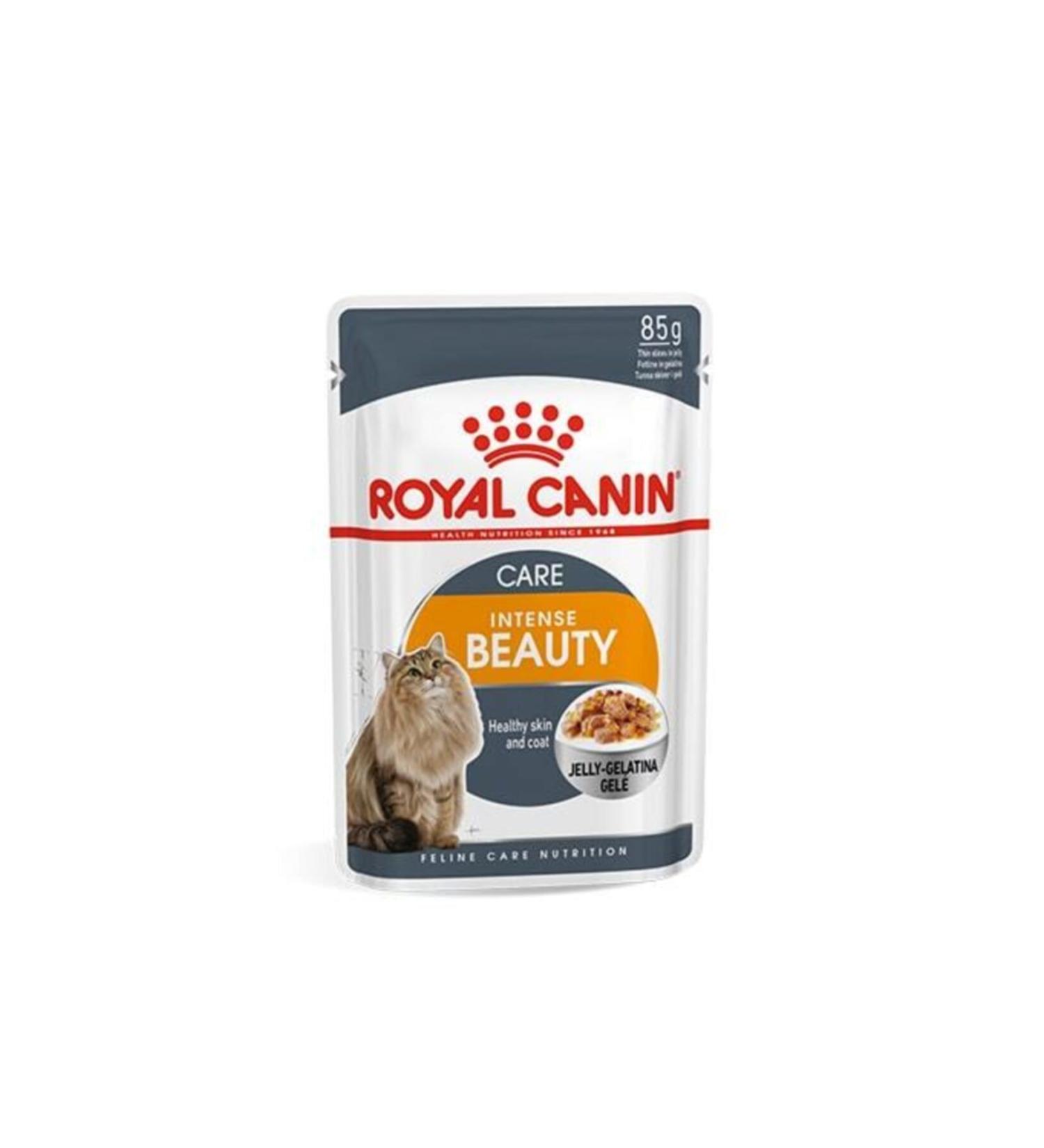 Royal Canin Intense Beauty Jelly Cat Canned Food 85grx12pcs
