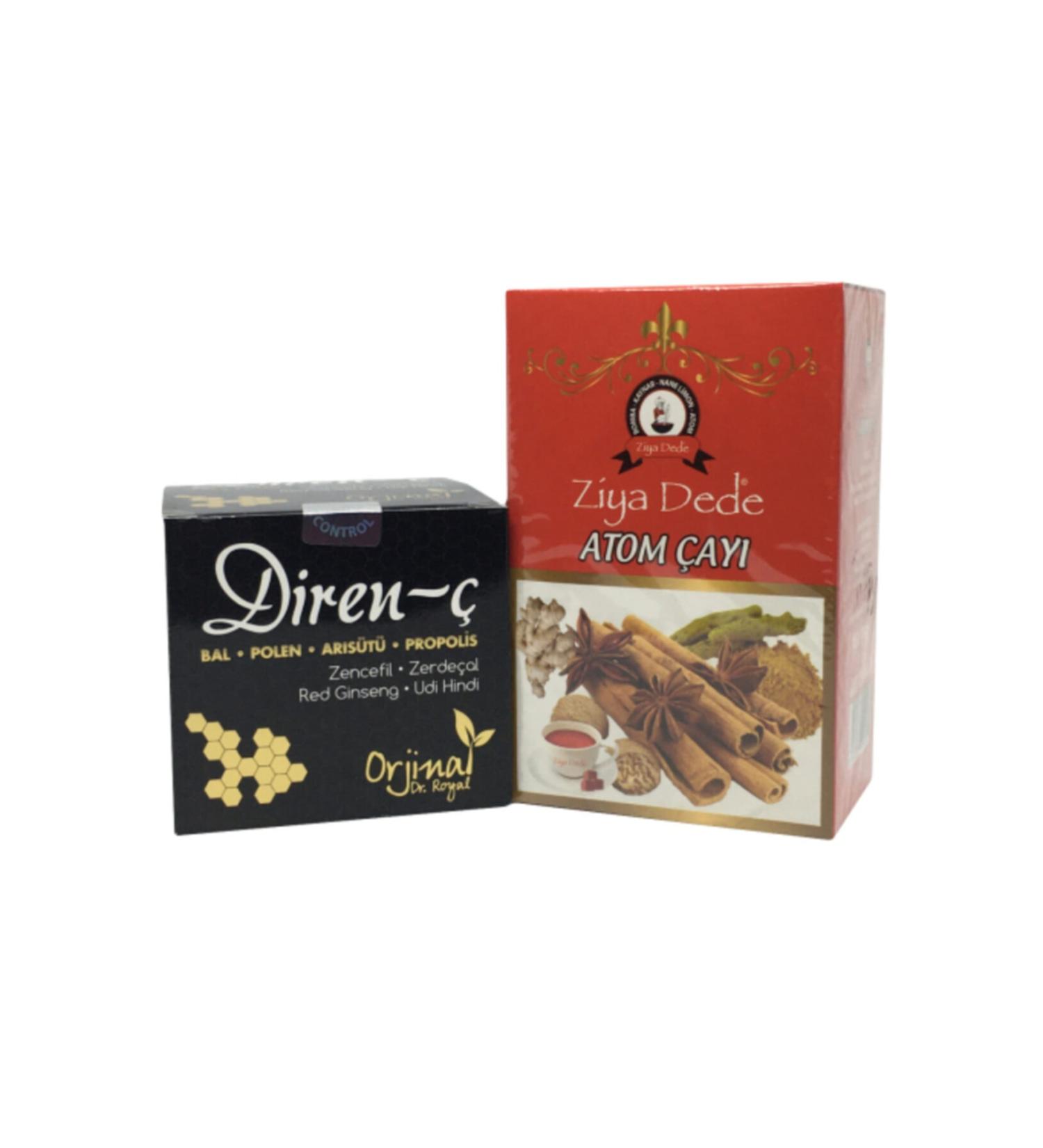 Lokman Sena Sultan Immune Strengthening Resistance Paste 350 Gr And Atom Tea 170 Gr