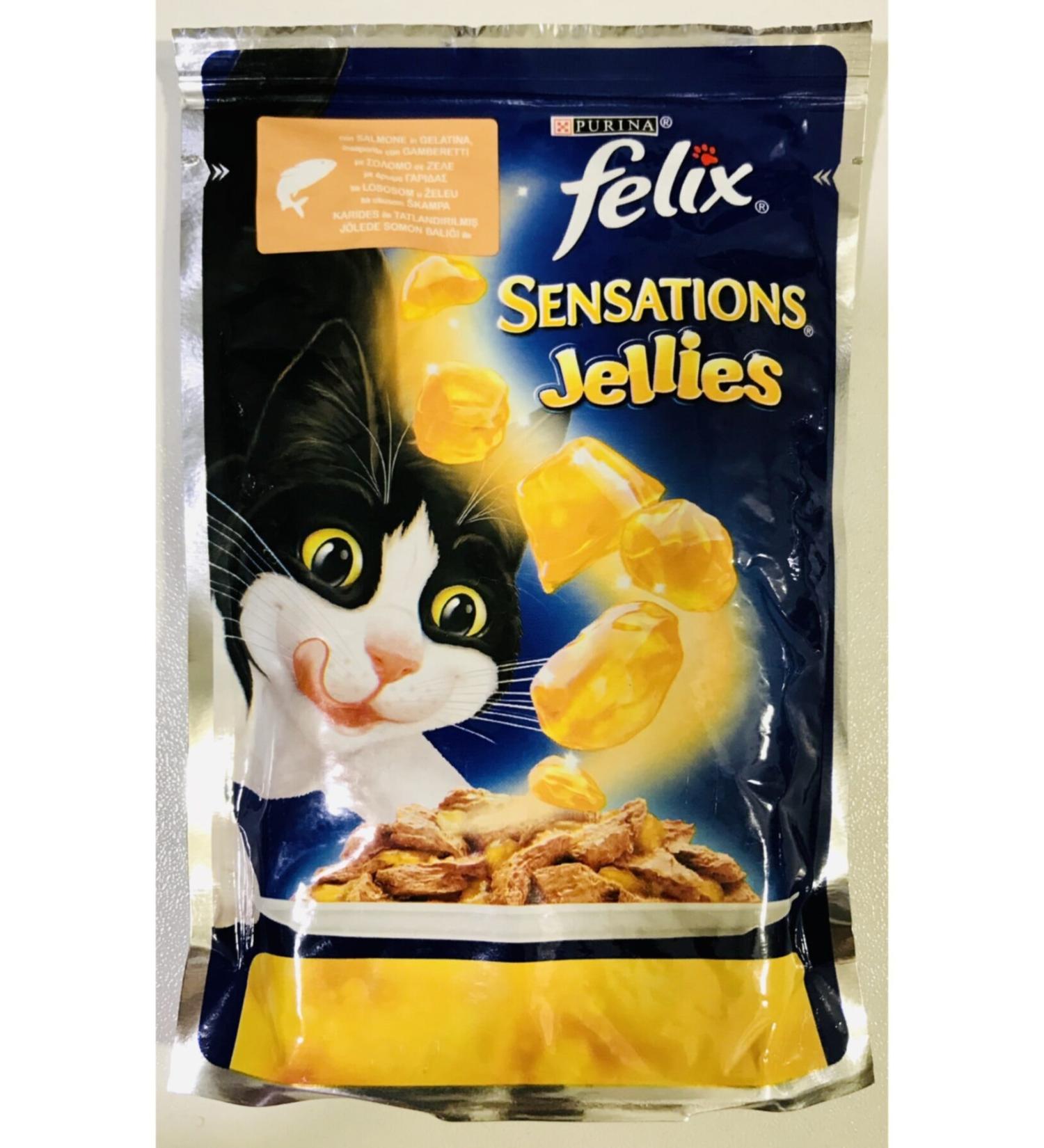 FELIX Sensations Salmon&Shrimp 10 X Pieces Felix Sensations Salmon&Shrimp