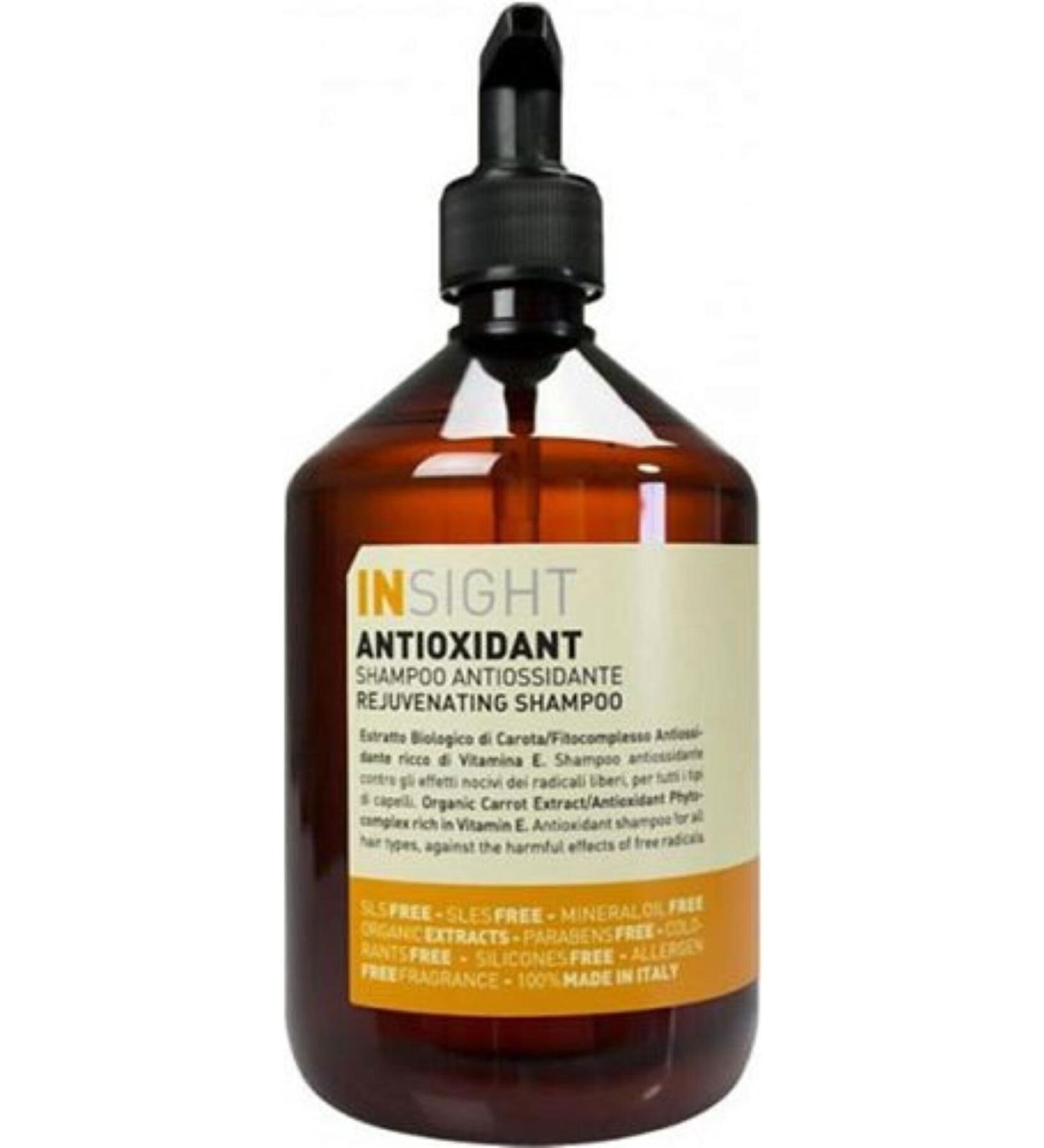 Insight 400ml Insight Antioxidant Sulfate-Free Renewing and Protective Shampoo for All Hair Types