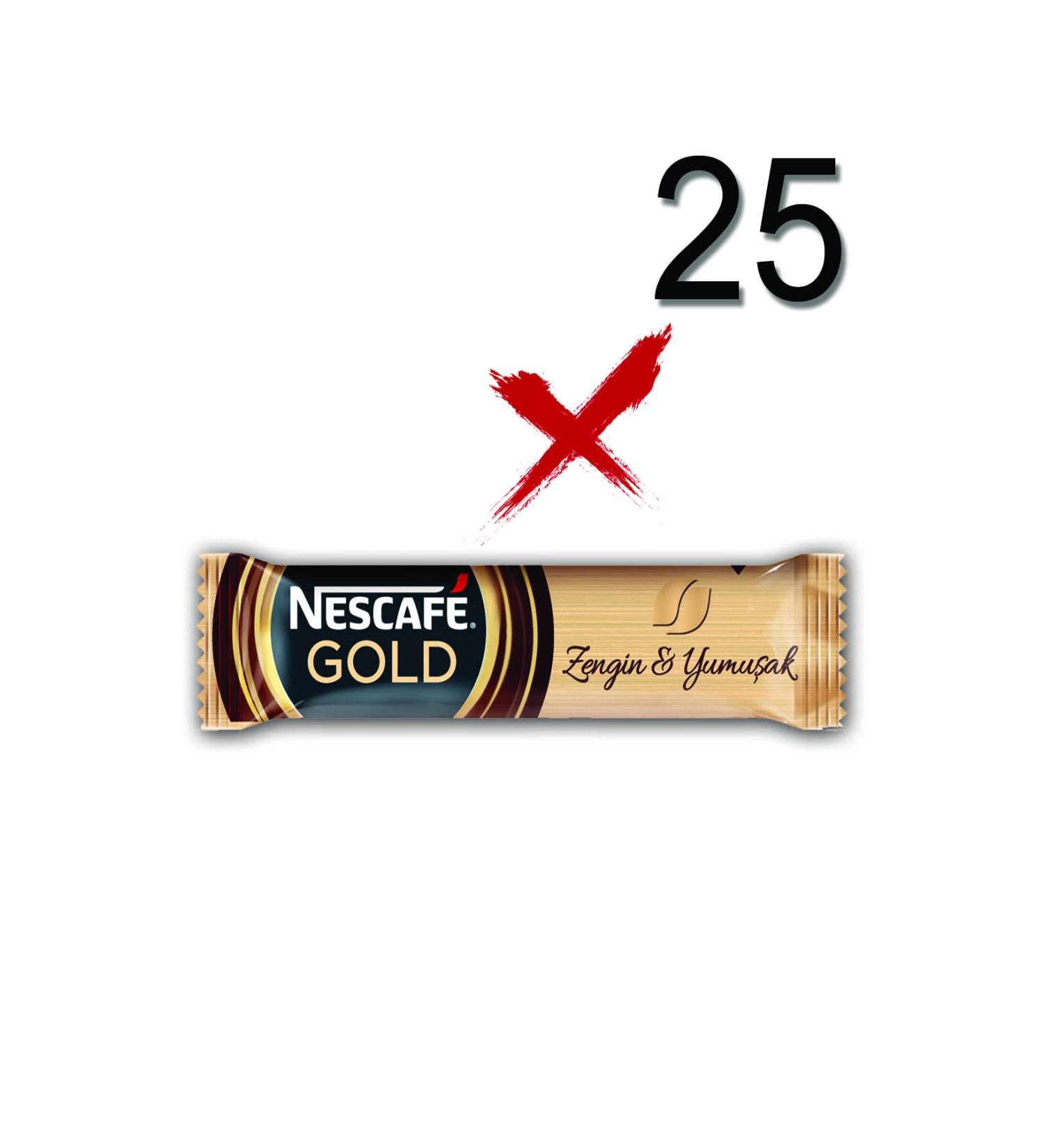 Nestle Nescafe Gold Coffee 2 Gr X 25 Pieces