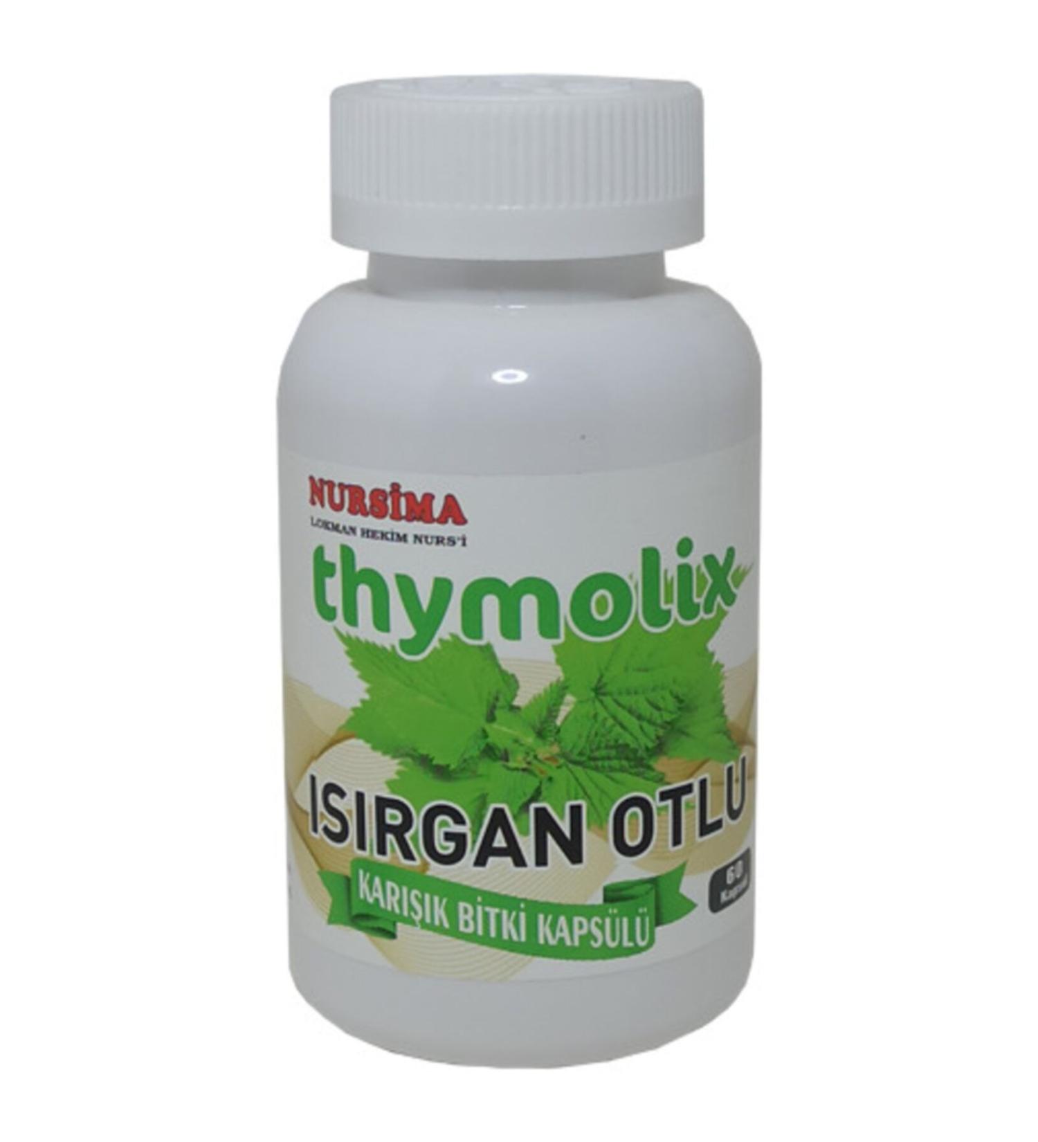 Nursima Nettle Mixed Plant Capsules 60 Pcs