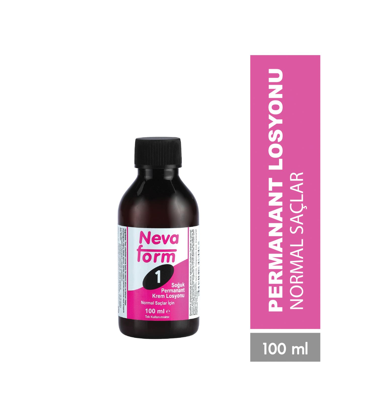 Neva Form 1 Cold Permanent Cream Lotion For Normal Hair 100 ml - Perm Lotion 8690057307003 - Buy Online on GoSupps.com