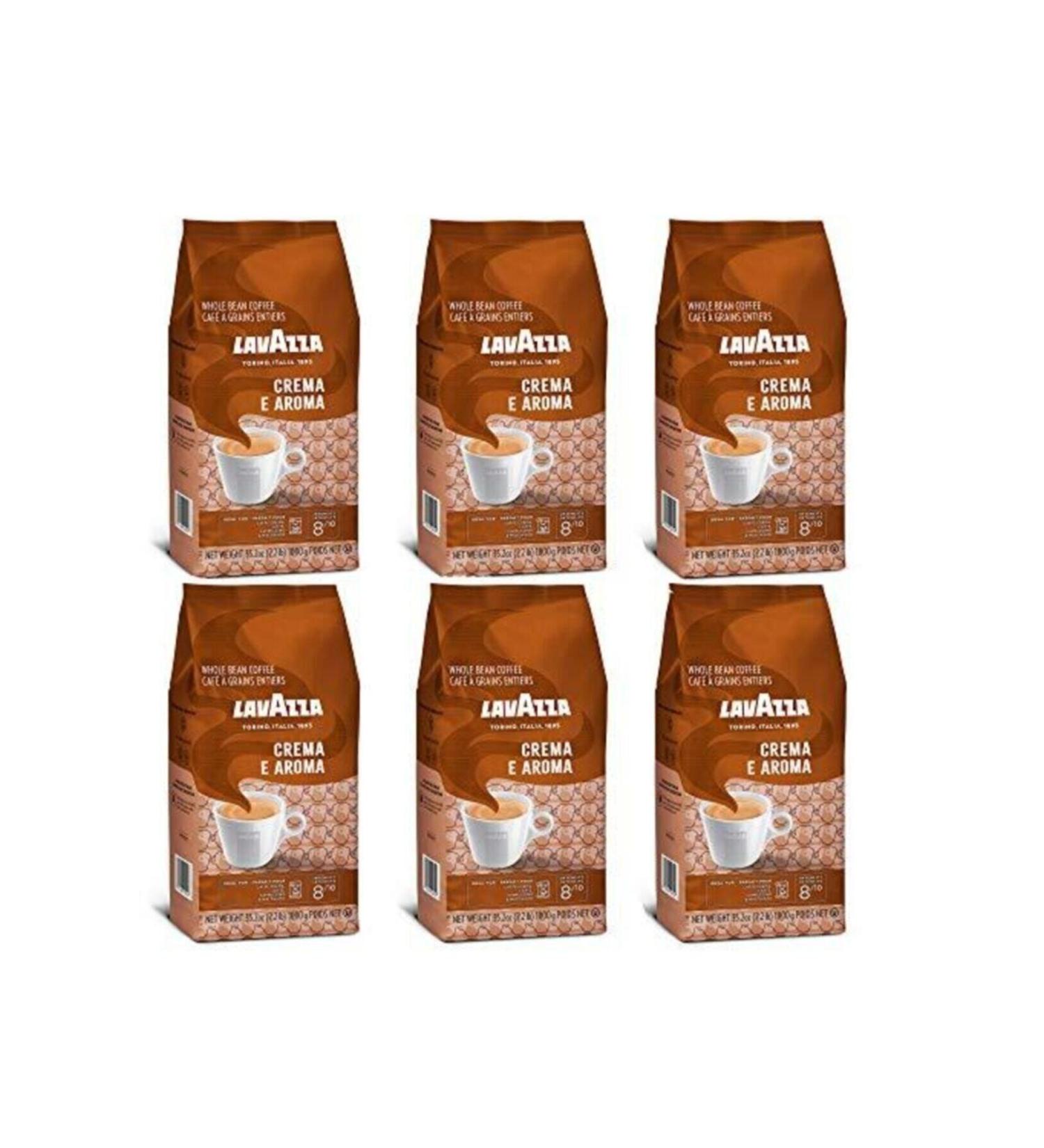 LavAzza Crema E Aroma Coffee Beans 6 X 1 Kg