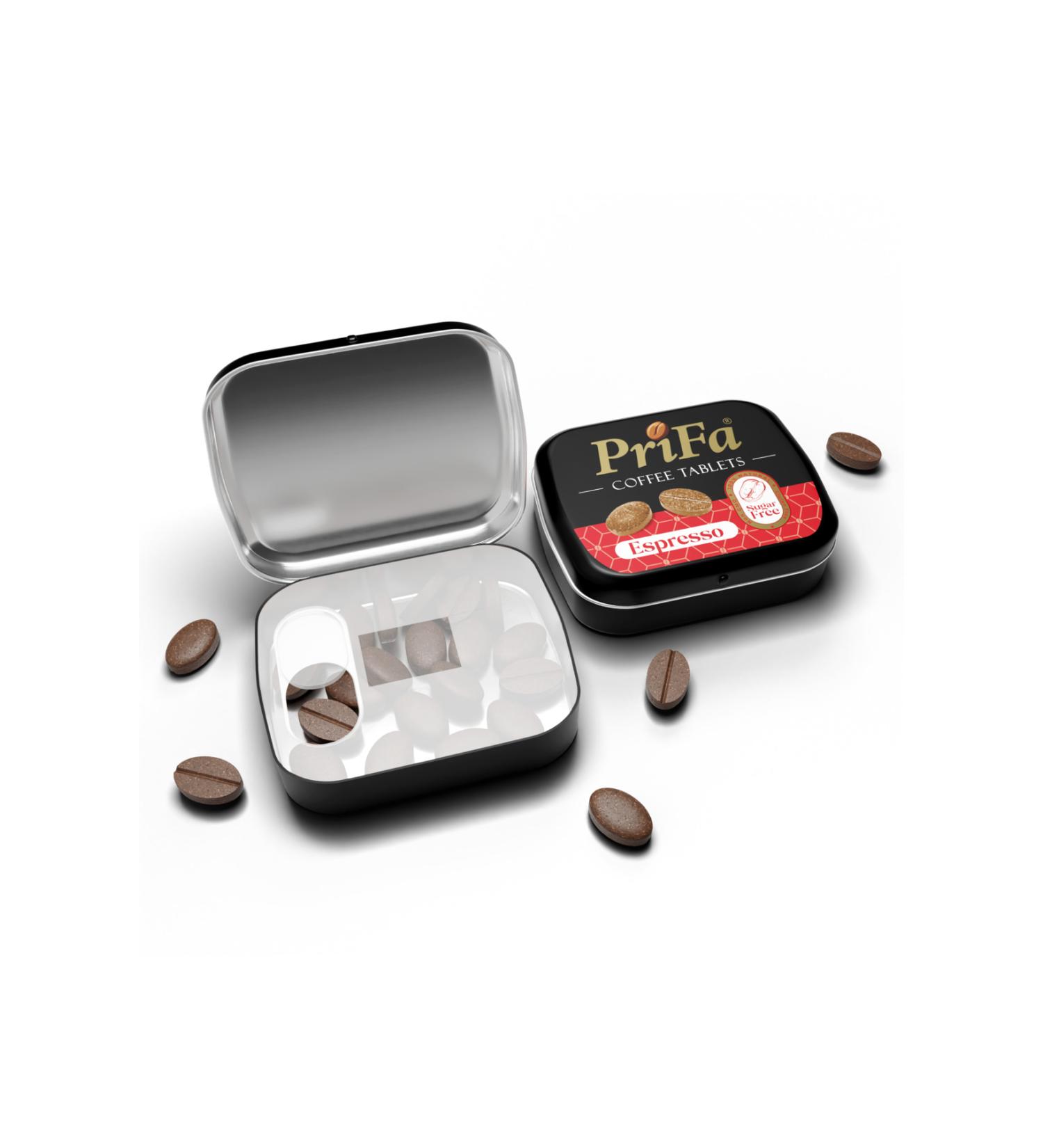 prifa Coffee Tablets Sugar Free Real Coffee No Sugar Added Absorbable Coffee Tablets - Buy Online on GoSupps.com