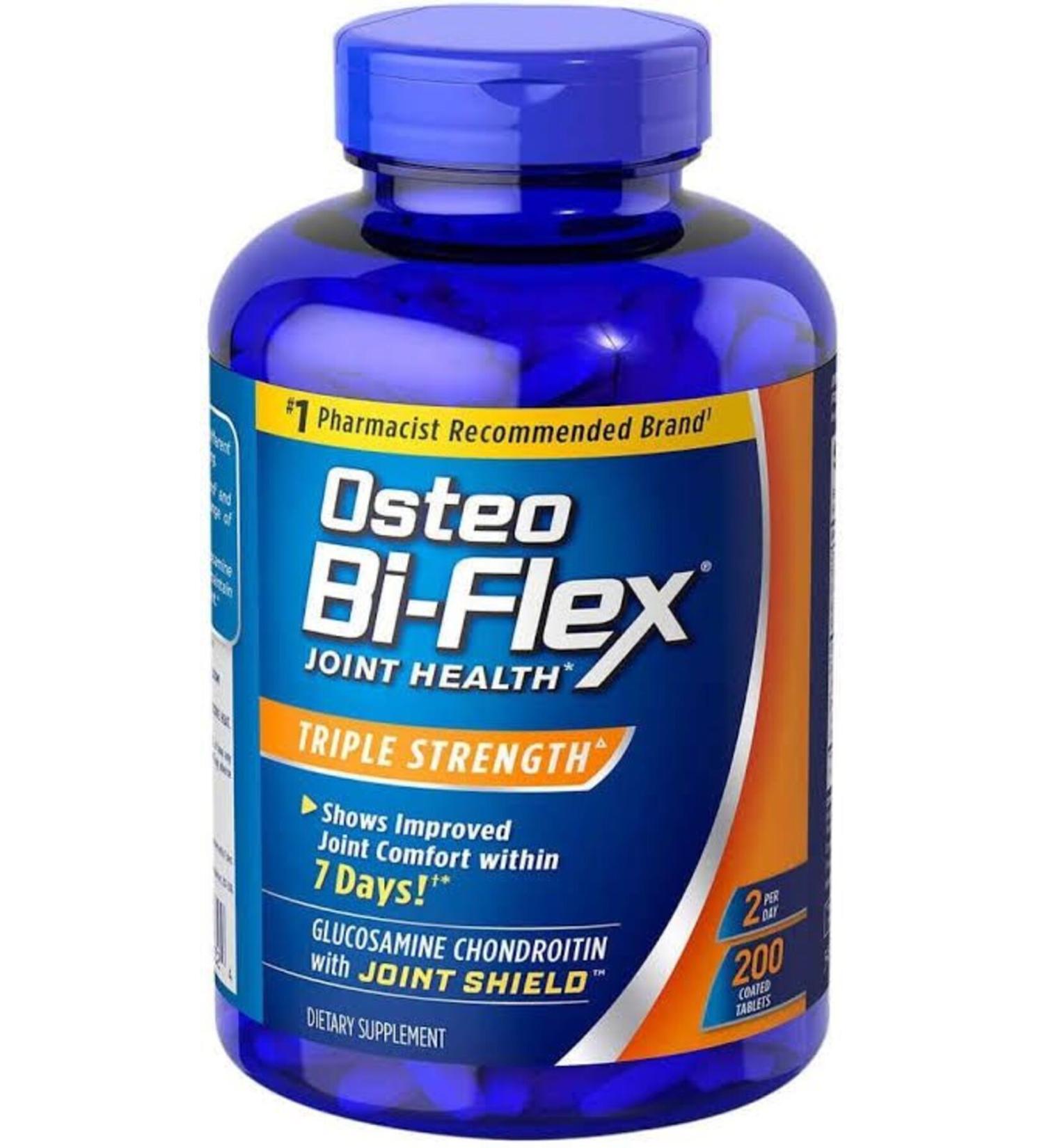 Osteo Bi-Flex Triple Strength 200 Tablets Origin USA