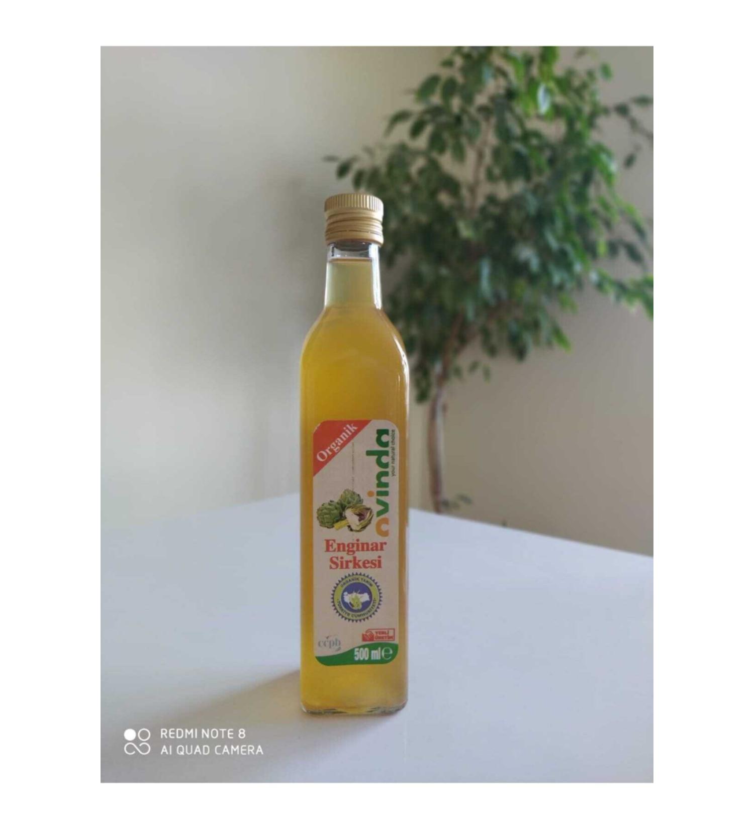 cansu ticaret Ovinda Organic Artichoke Vinegar 500 Ml