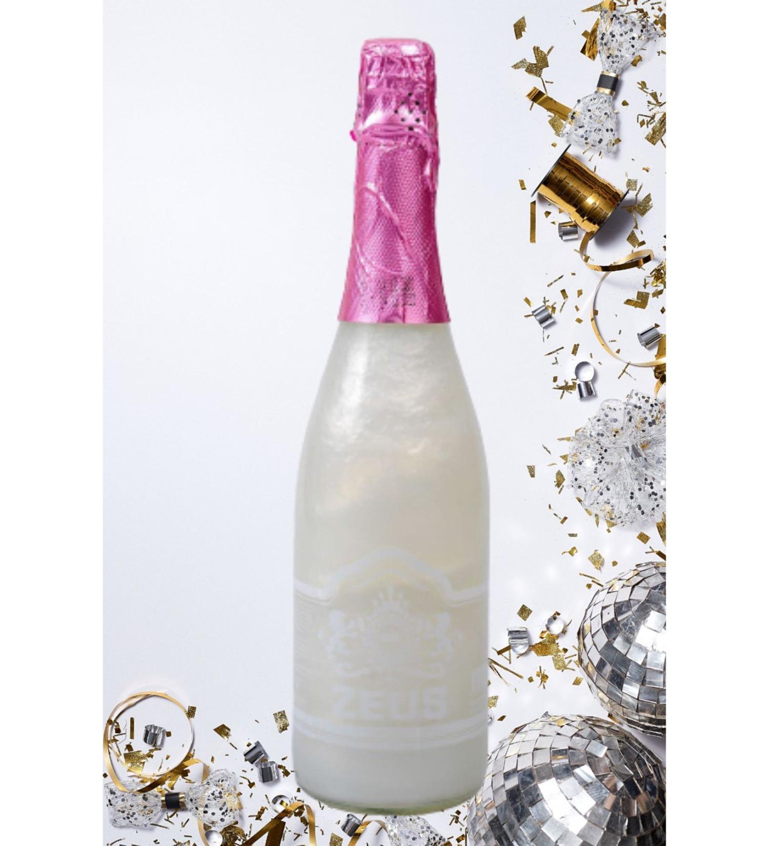 OS ZEUS Non-Alcoholic Sparkling Champagne Coconut Flavored (party Bride To Be) (non-alcoholic Champagne)
