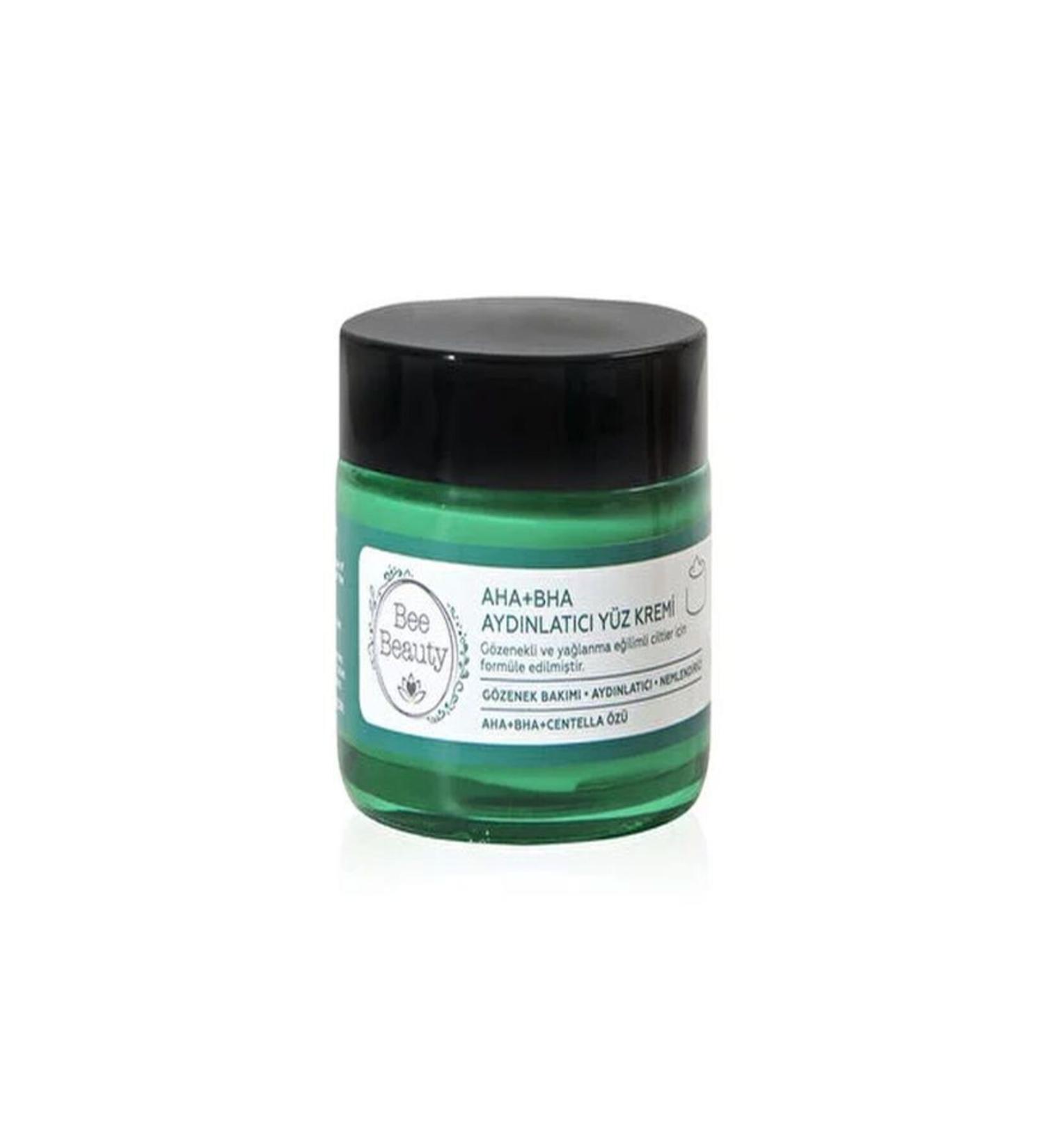 Bee Beauty AHA + BHA Brightening Face Cream 50 ml BRIGHTENING PORE CARE-MOISTURIZING