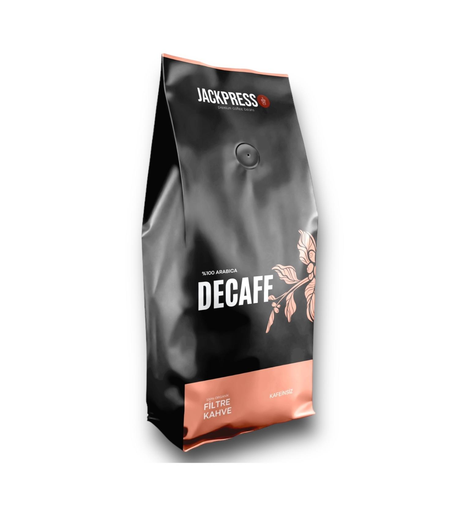 Jackpresso Decaf - 0 Arabica Decaffeinated Filter Coffee - 1000gr